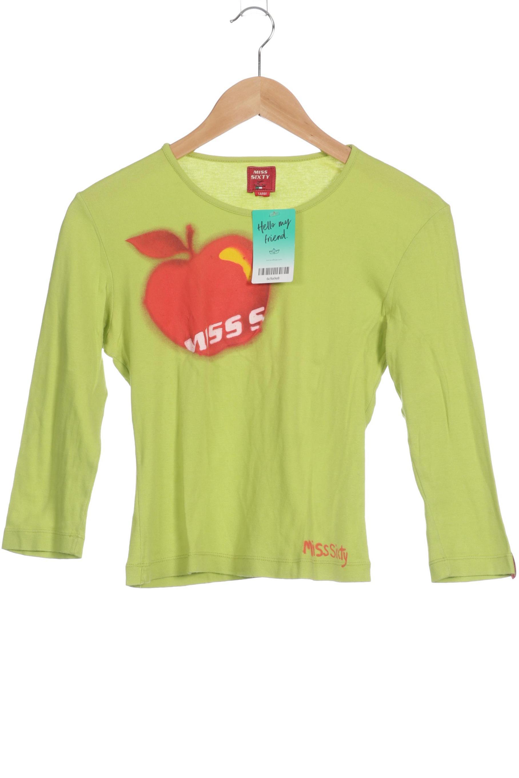 

Miss Sixty Damen Langarmshirt, grün, Gr.