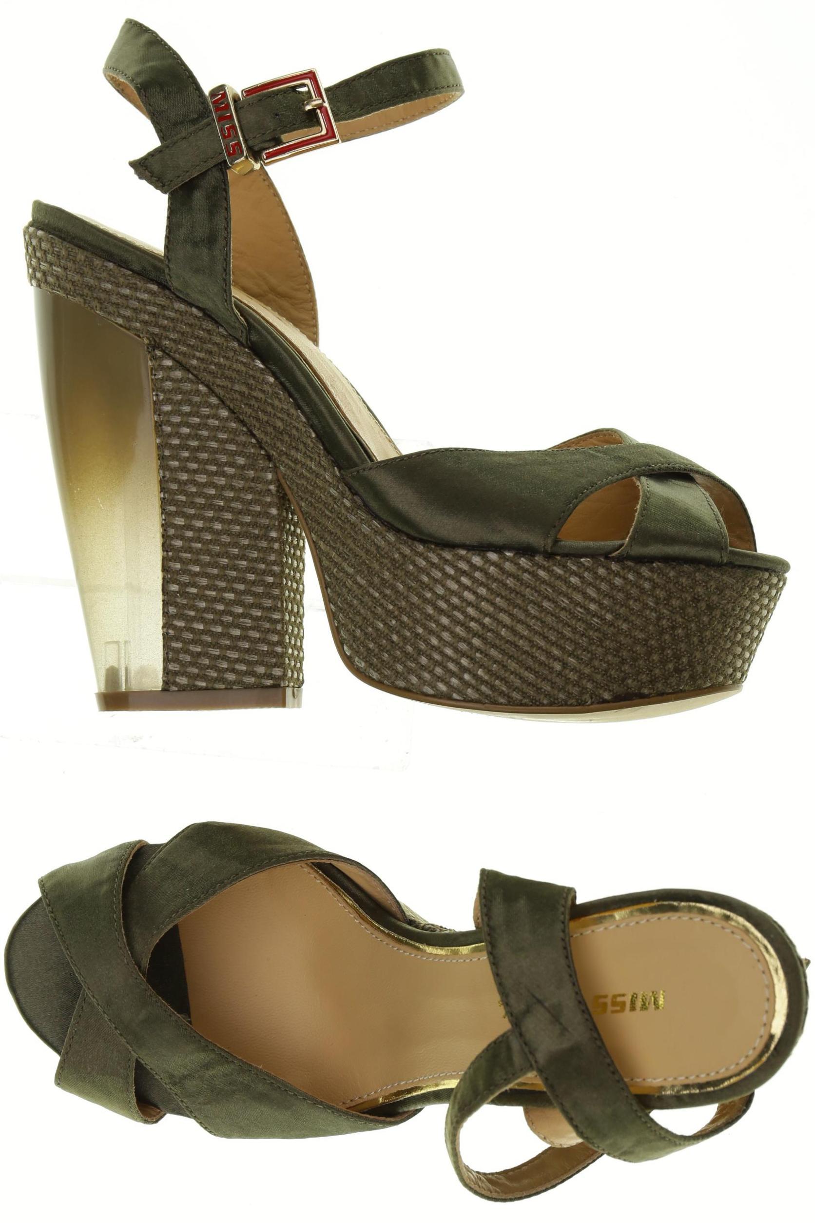 

Miss Sixty Damen Sandale, grün, Gr. 36