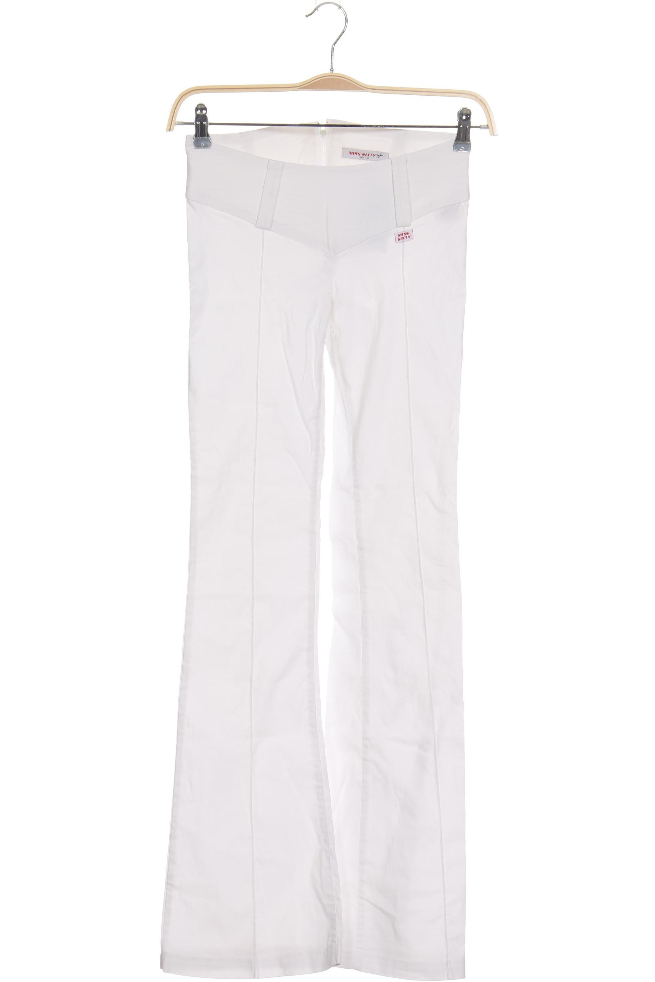 

Miss Sixty Damen Stoffhose, weiß, Gr. 29