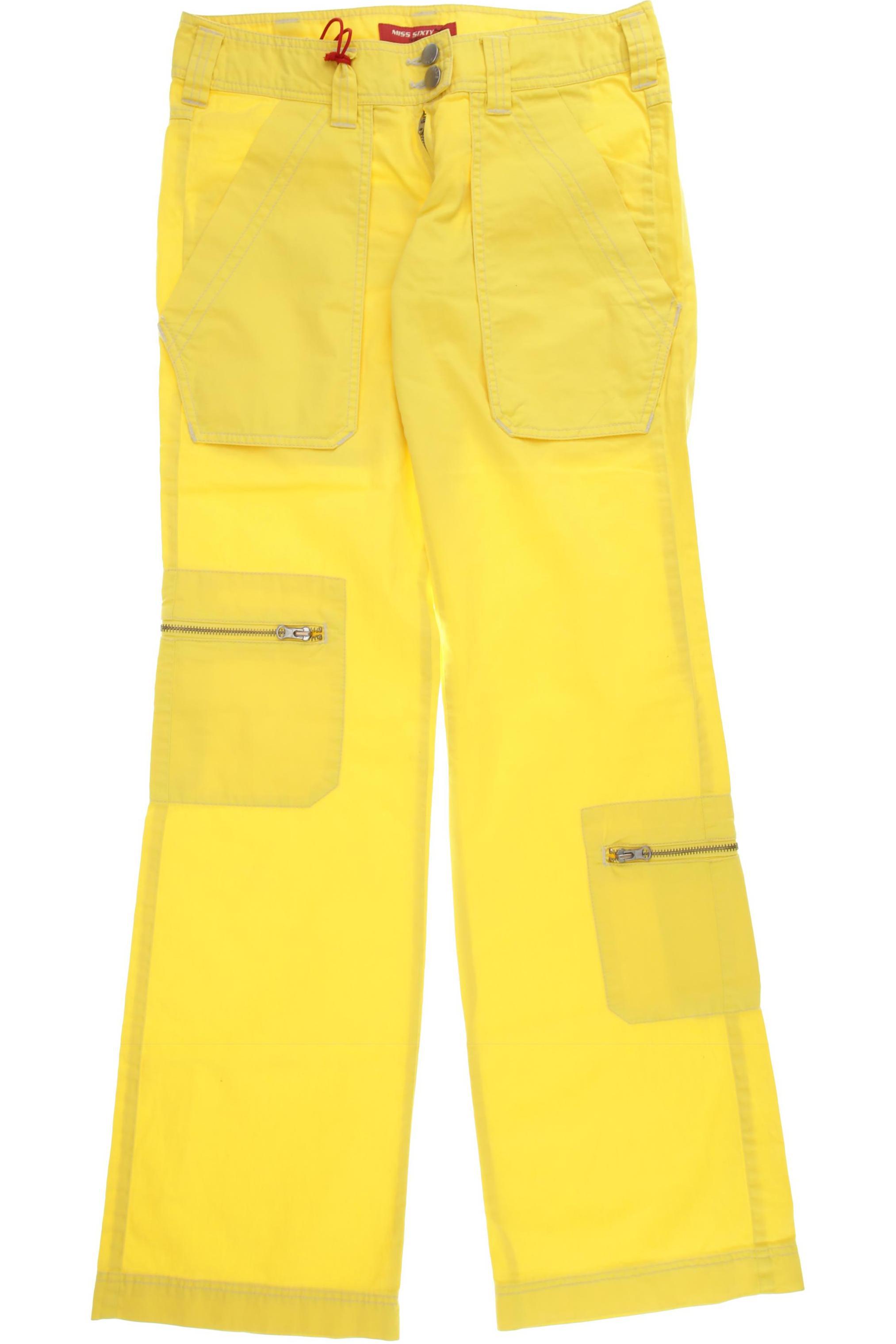 

Miss Sixty Damen Stoffhose, gelb, Gr. 26
