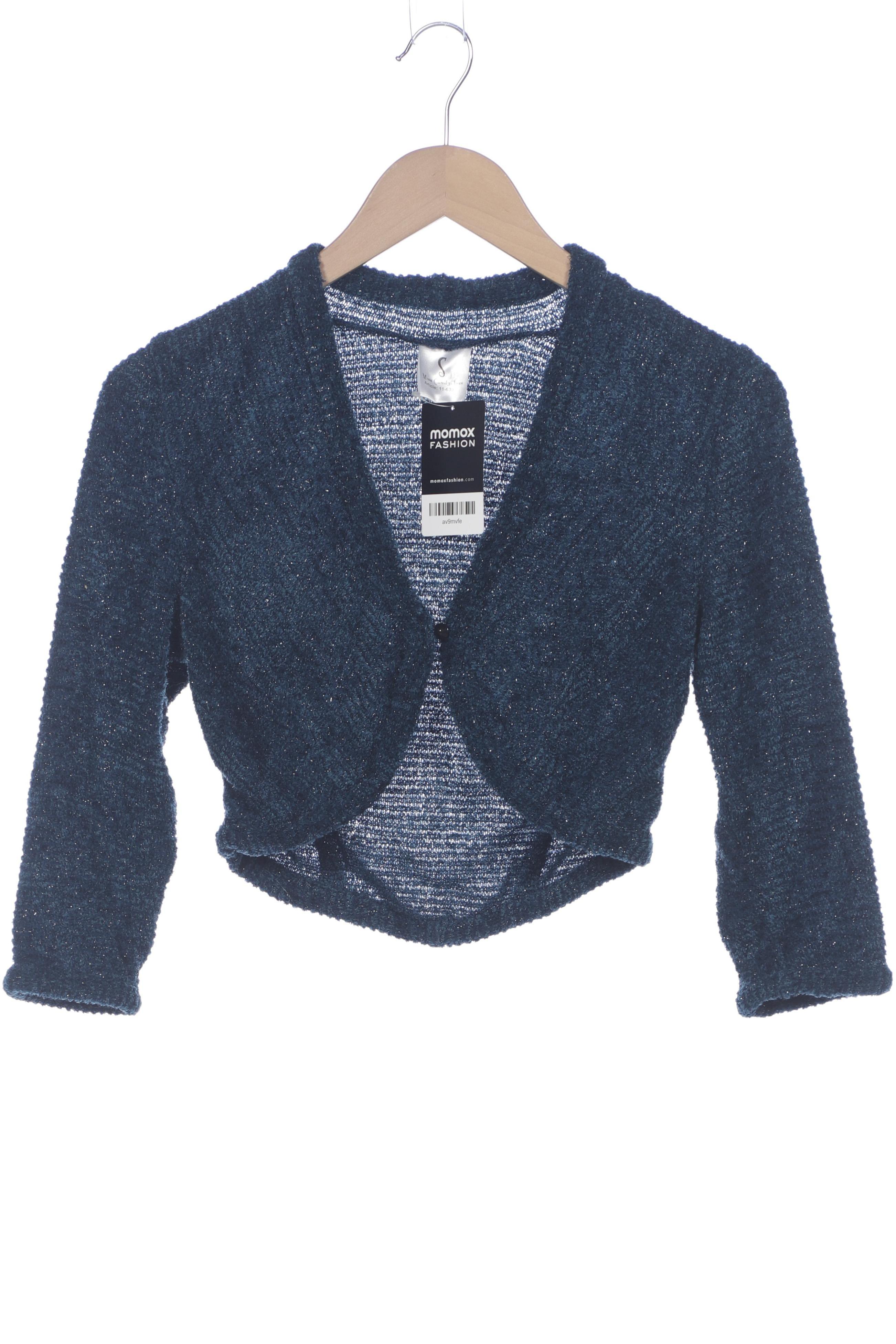 

Miss Candyfloss Damen Strickjacke, blau, Gr. 36