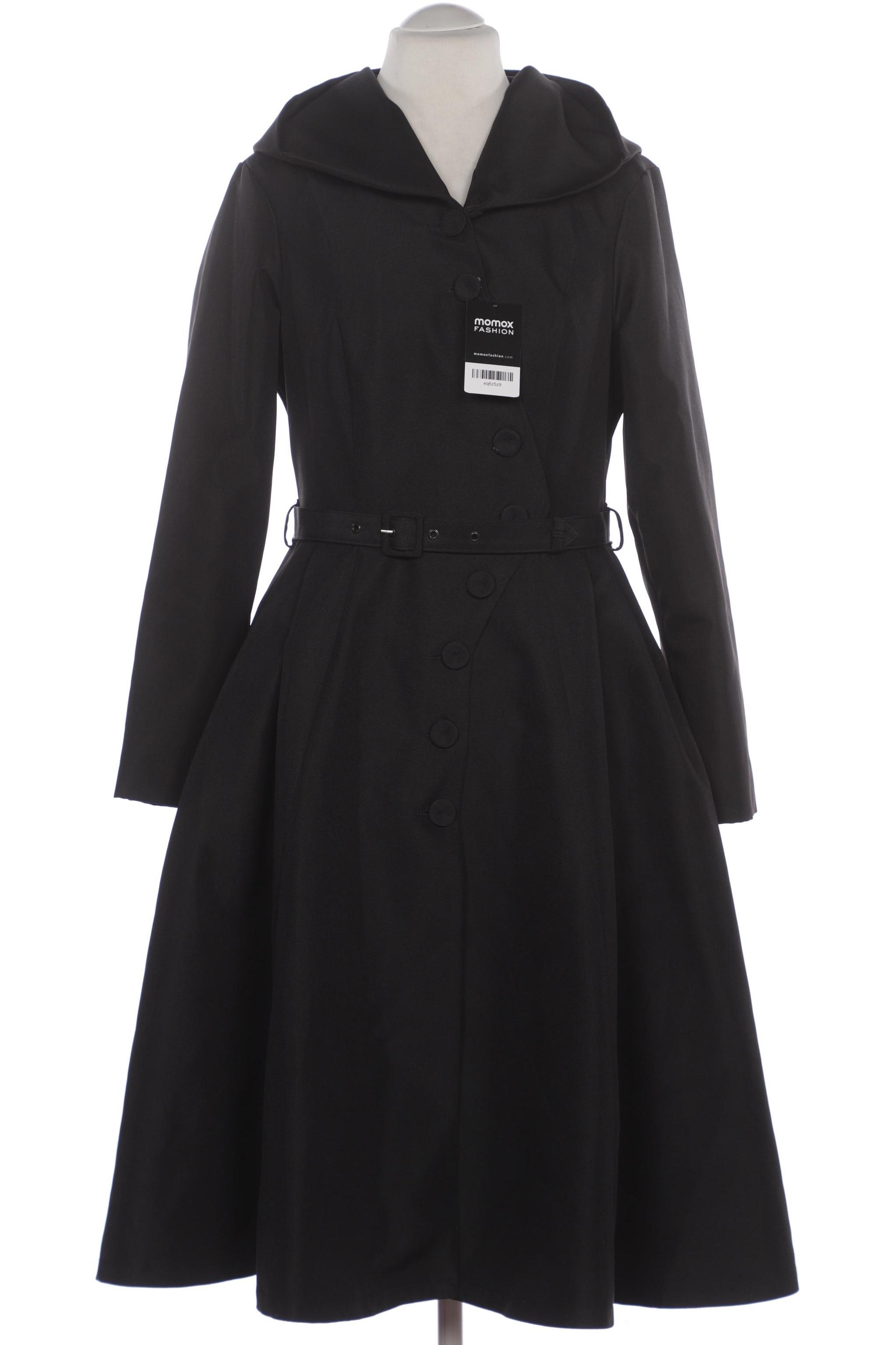

Miss Candyfloss Damen Mantel, schwarz, Gr. 38