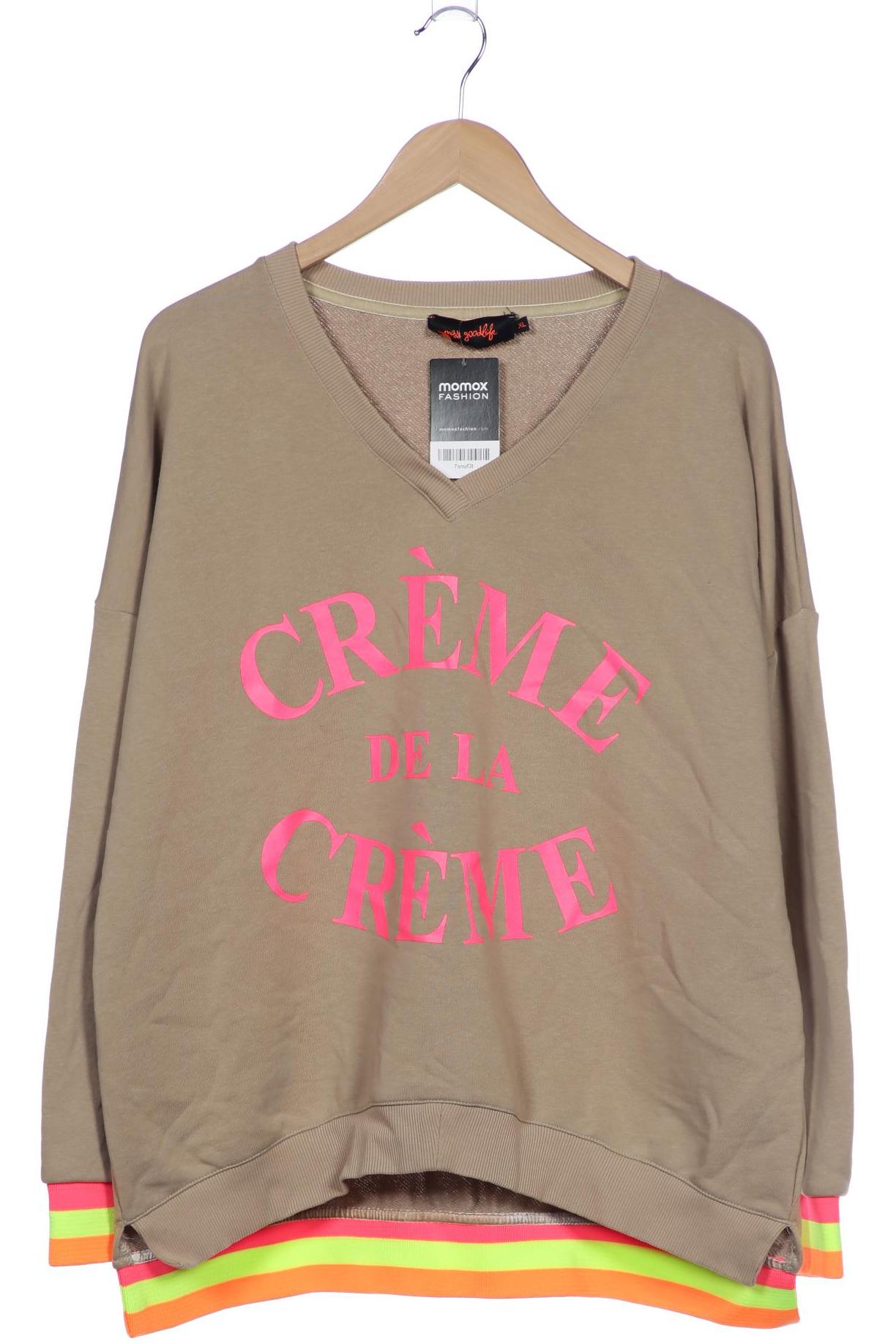 

Miss Goodlife Damen Sweatshirt, beige, Gr. 44