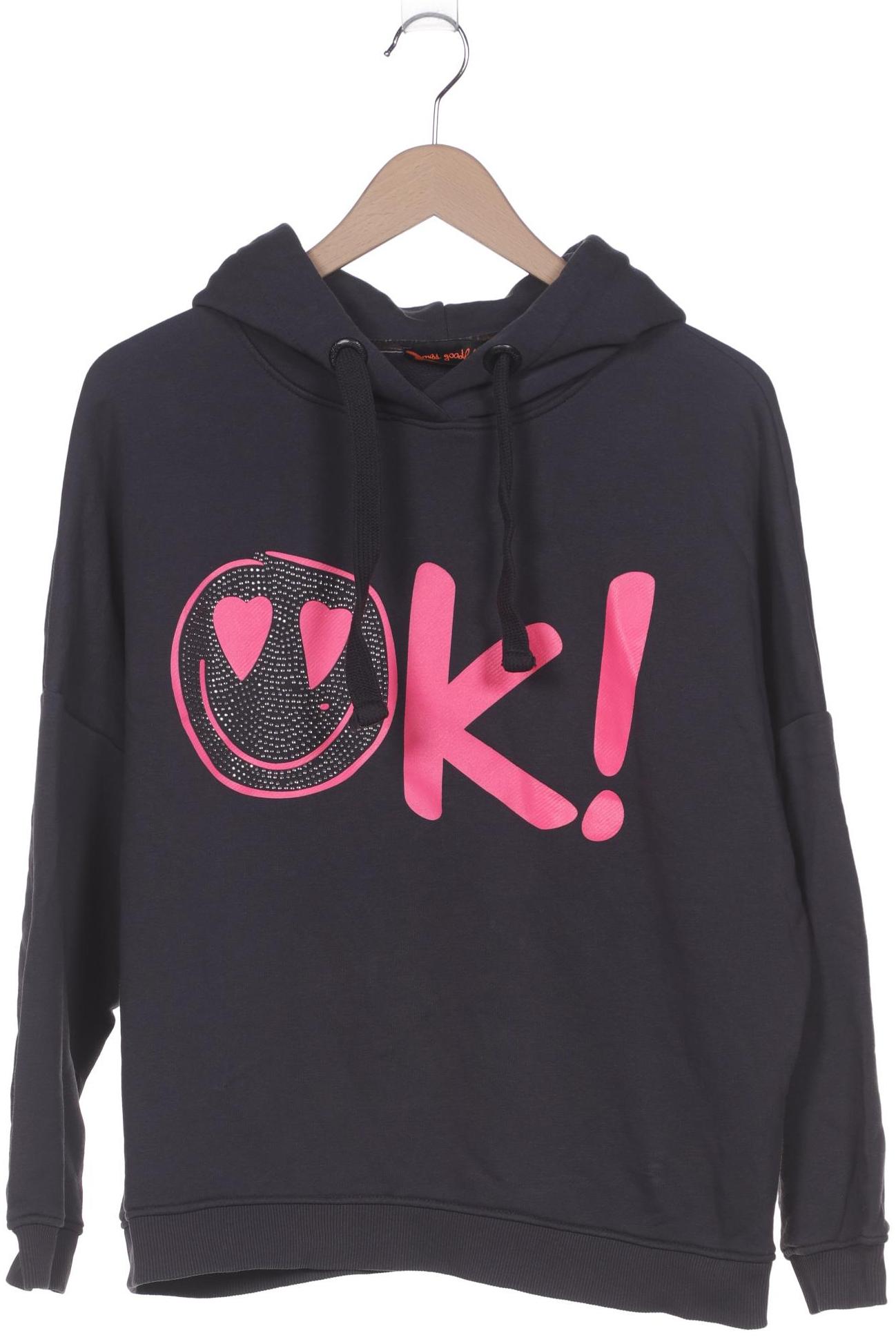 

Miss Goodlife Damen Kapuzenpullover, marineblau, Gr. 34