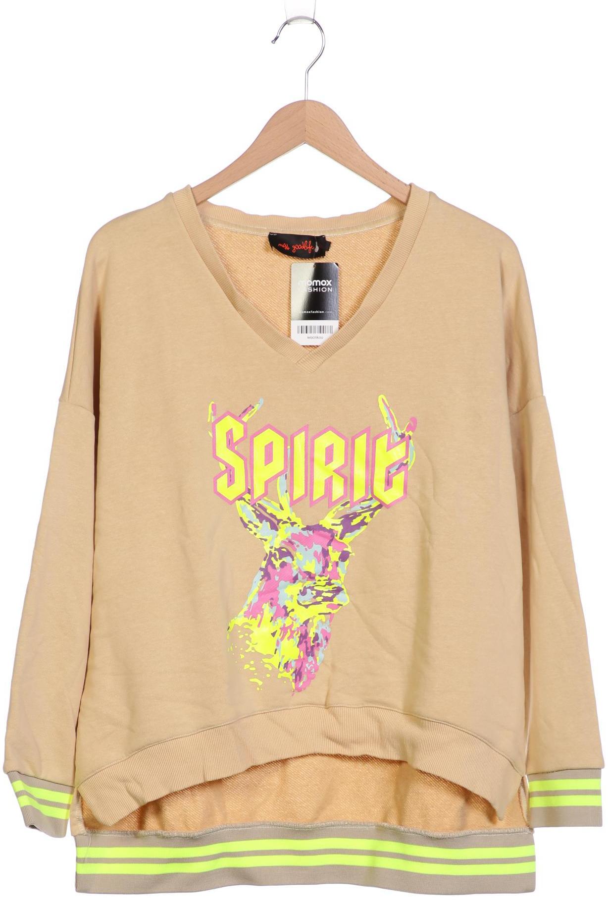 

Miss Goodlife Damen Sweatshirt, beige, Gr. 38