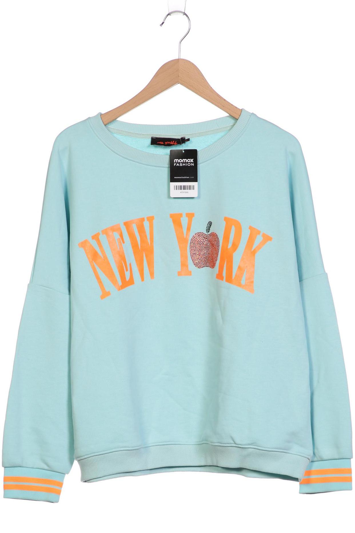 

Miss Goodlife Damen Sweatshirt, blau, Gr. 42