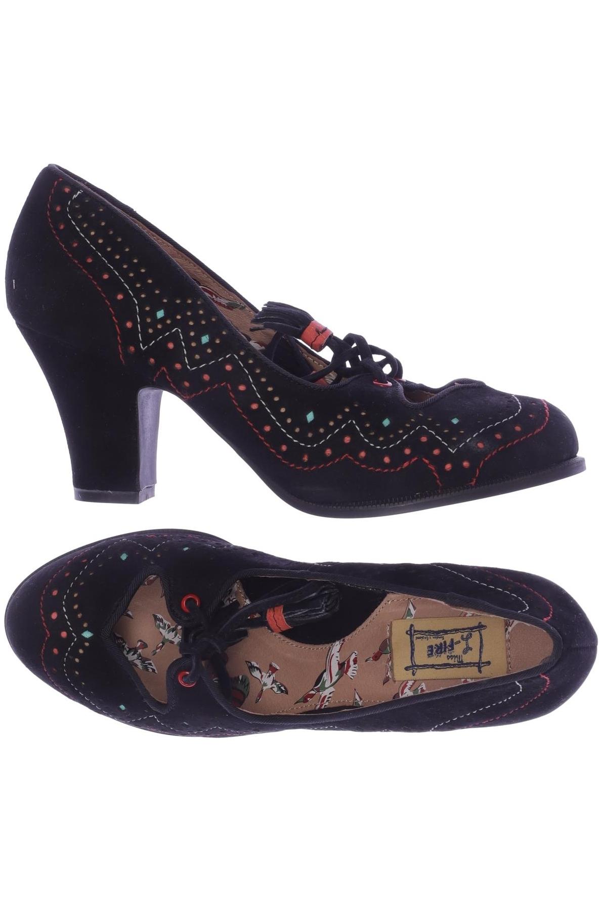 

Miss L Fire Damen Pumps, schwarz, Gr. 38