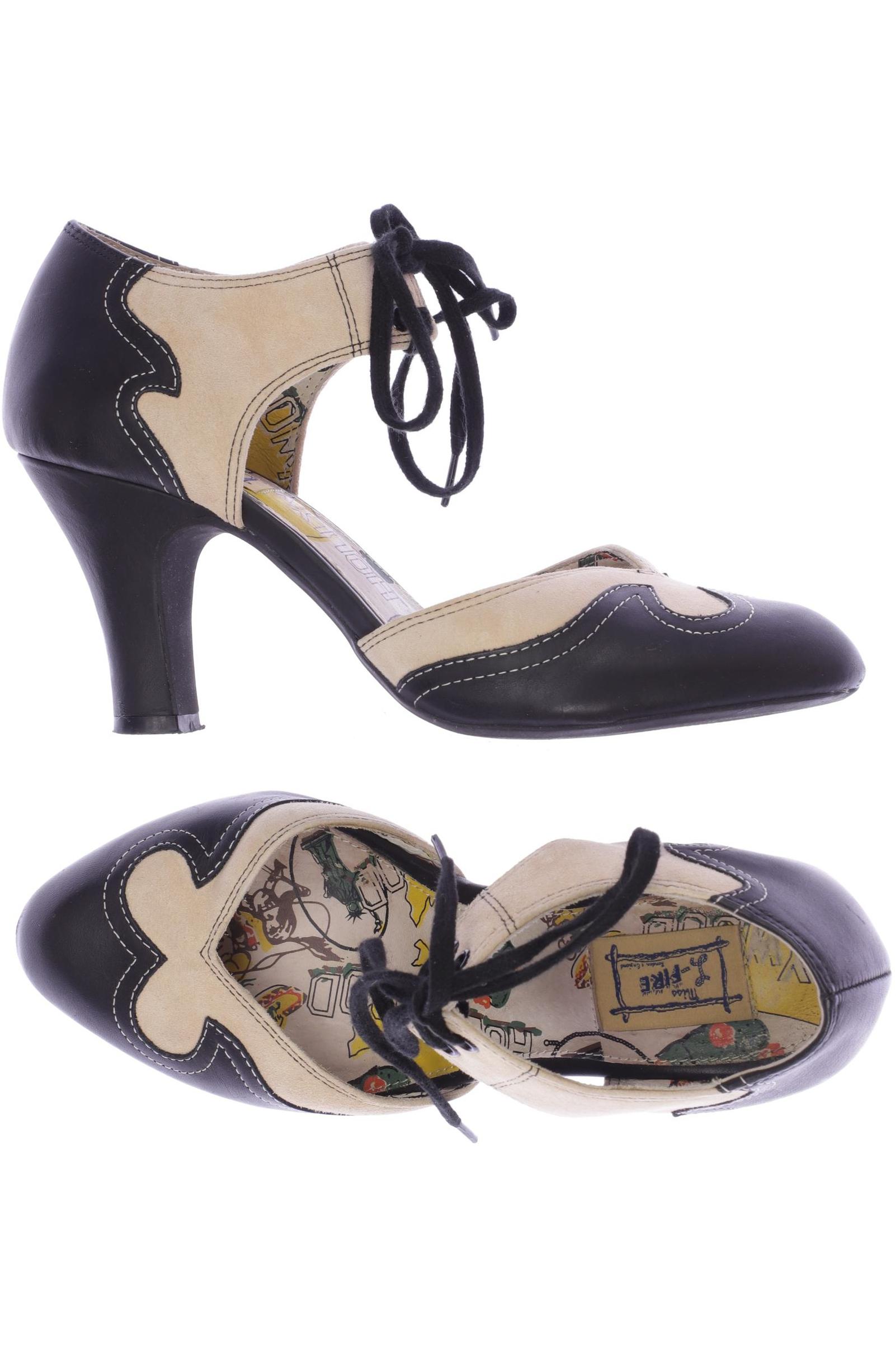 

Miss L Fire Damen Pumps, schwarz, Gr. 37