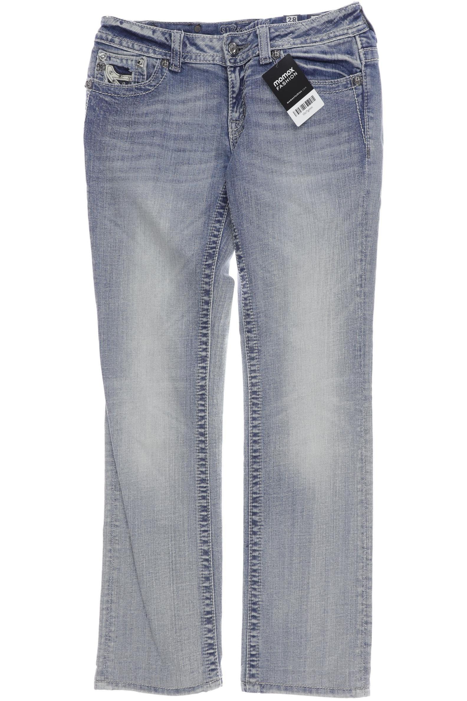 

Miss Me Damen Jeans, blau, Gr. 28