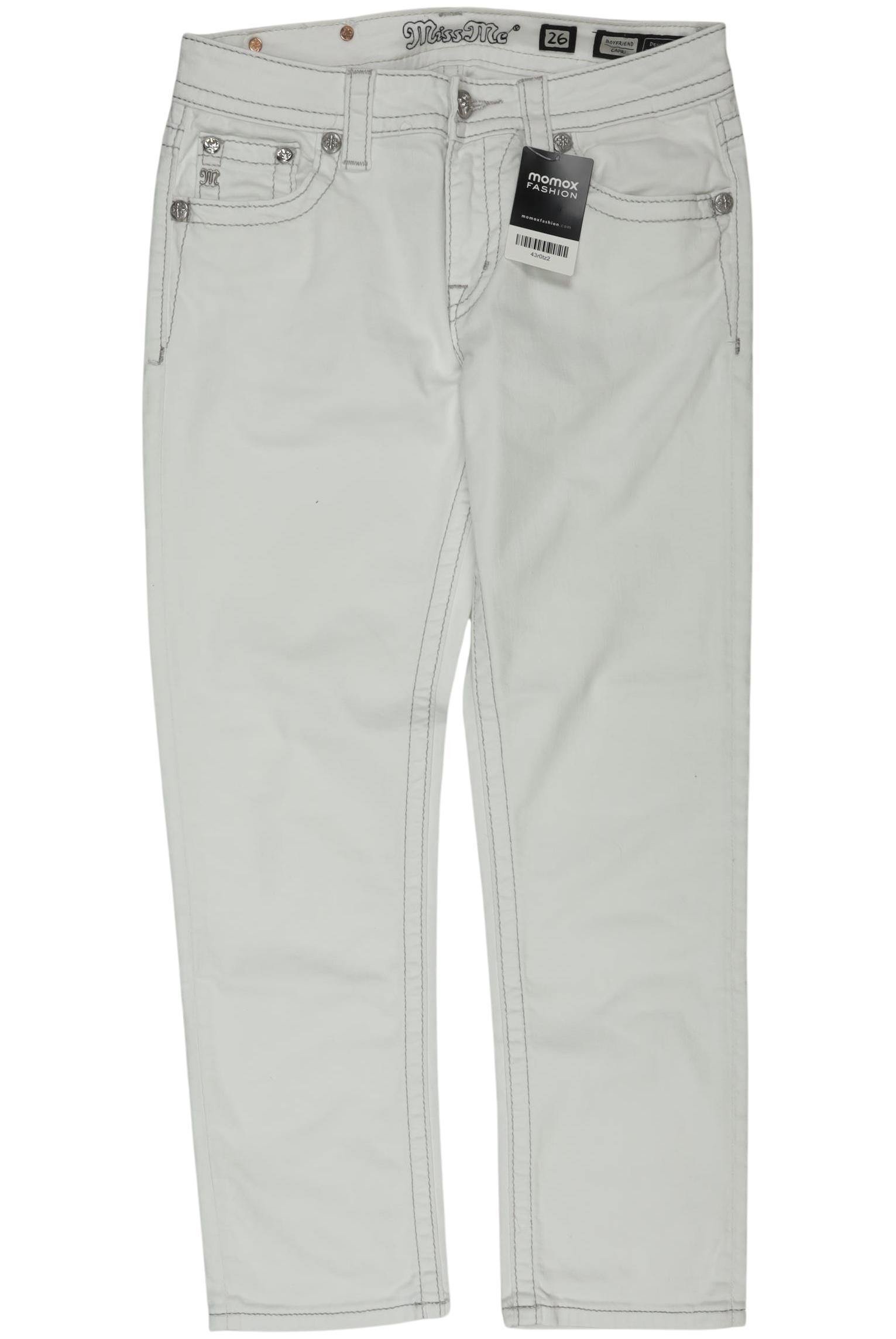 

Miss Me Damen Jeans, weiß, Gr. 26