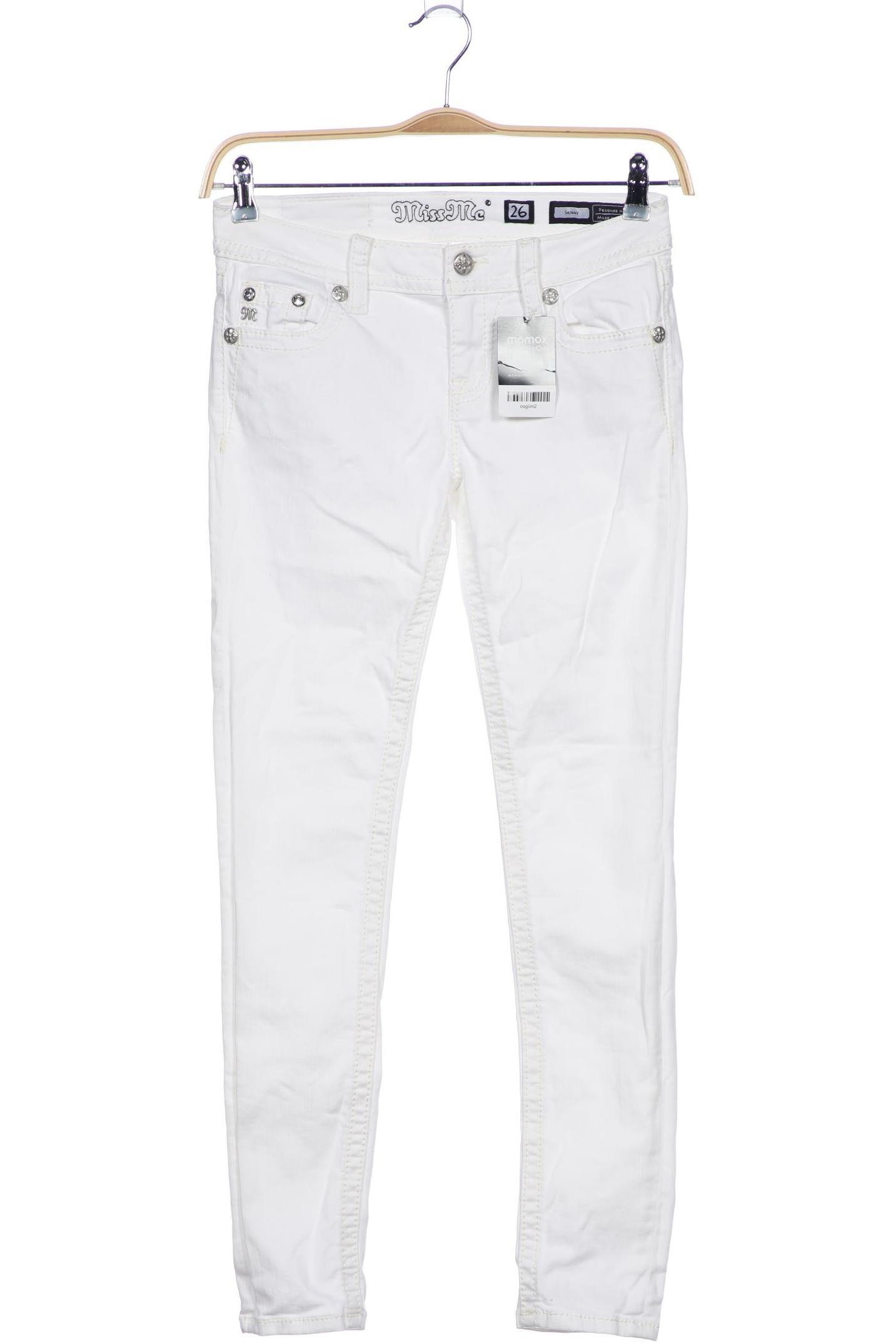 

Miss Me Damen Jeans, weiß, Gr. 26