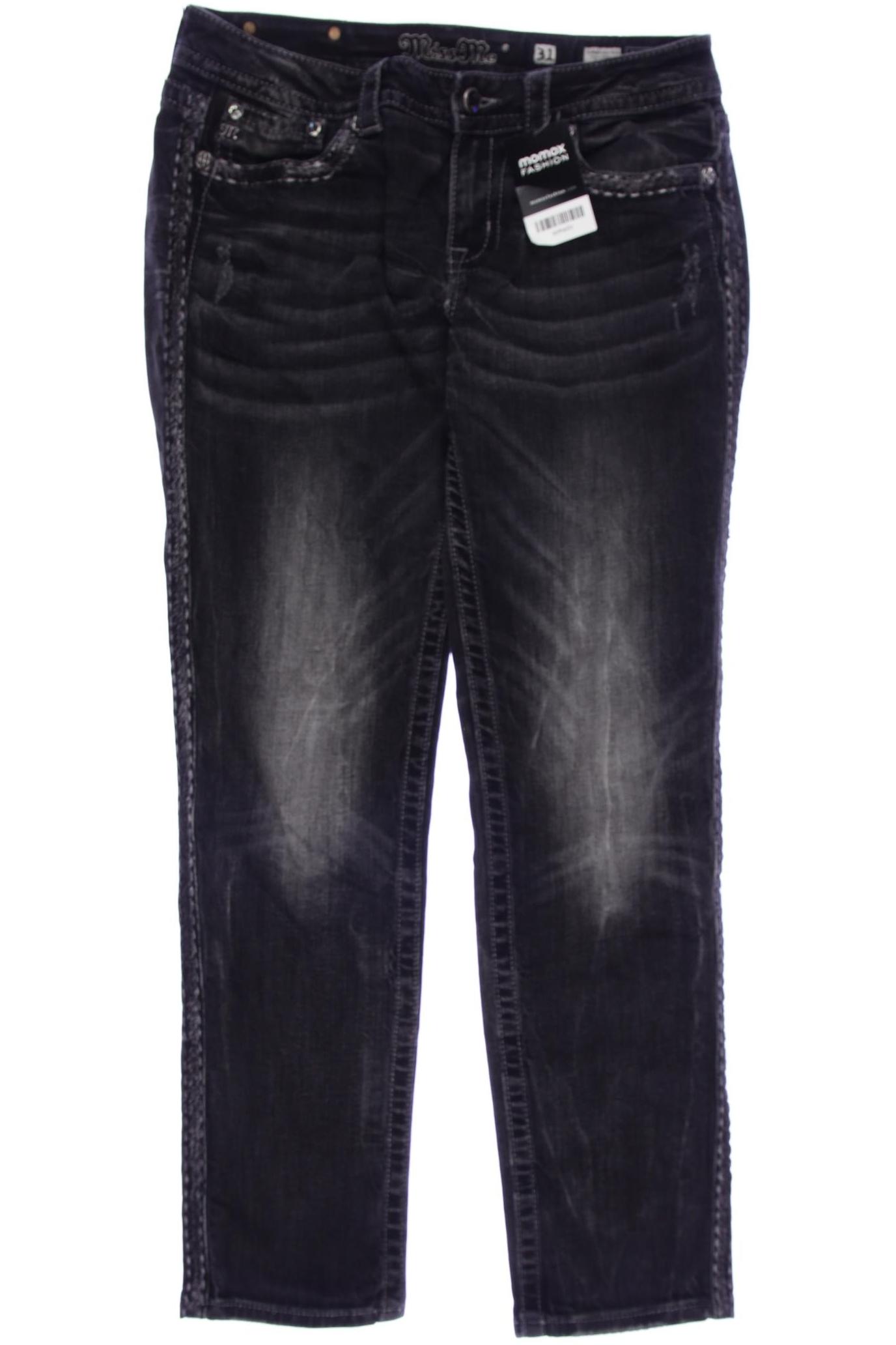 

Miss Me Damen Jeans, grau, Gr. 31