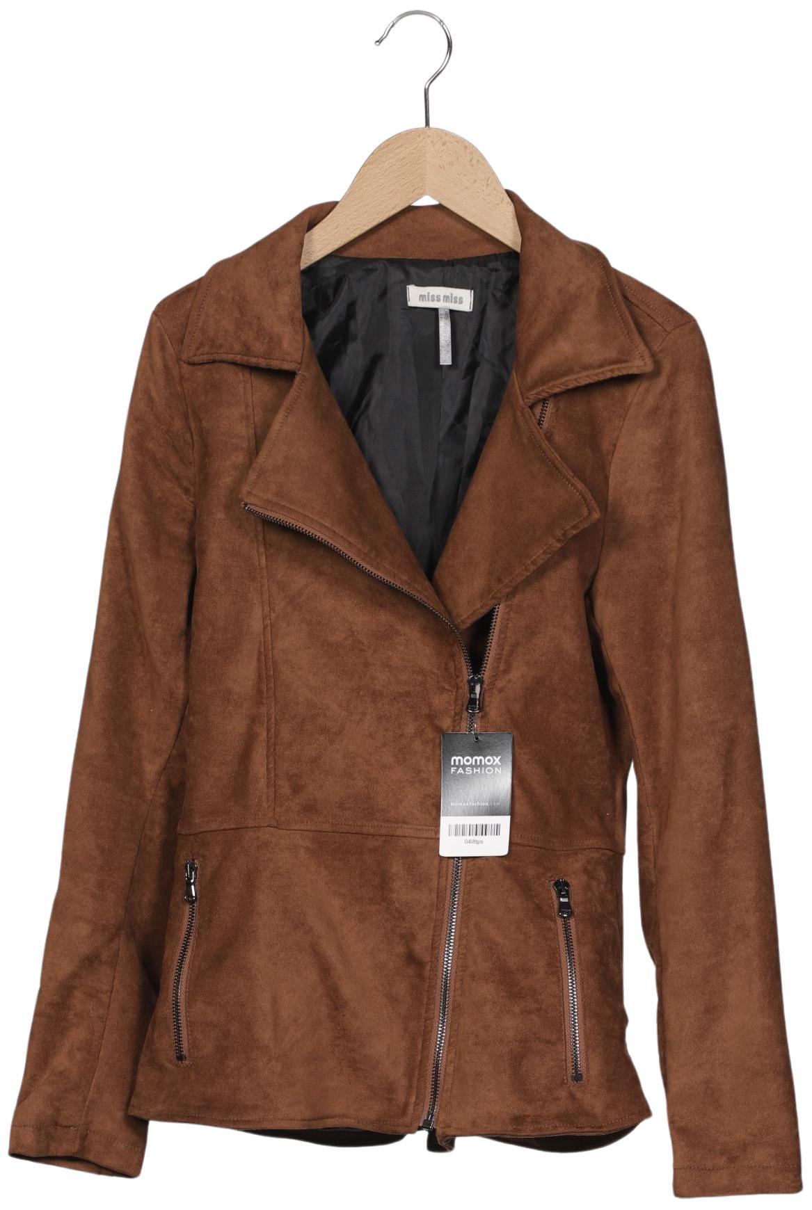 

miss miss Damen Jacke, braun, Gr. 36