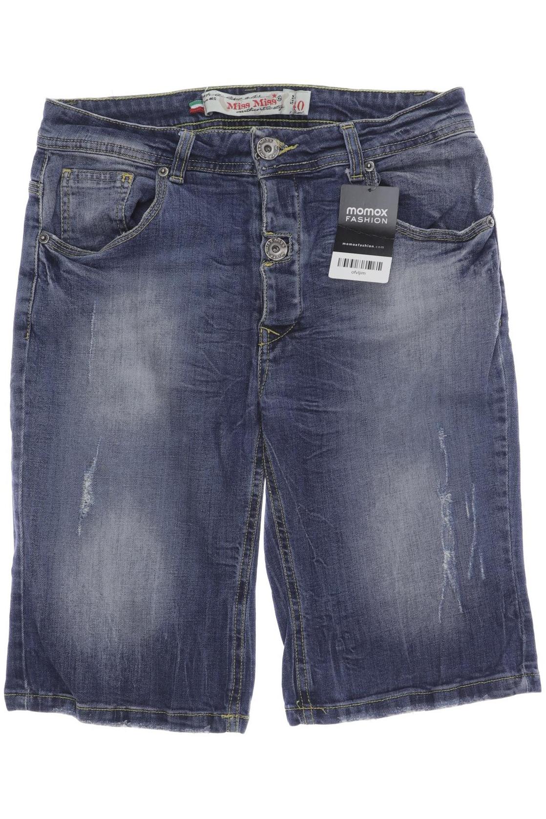 

miss miss Damen Shorts, blau, Gr. 40