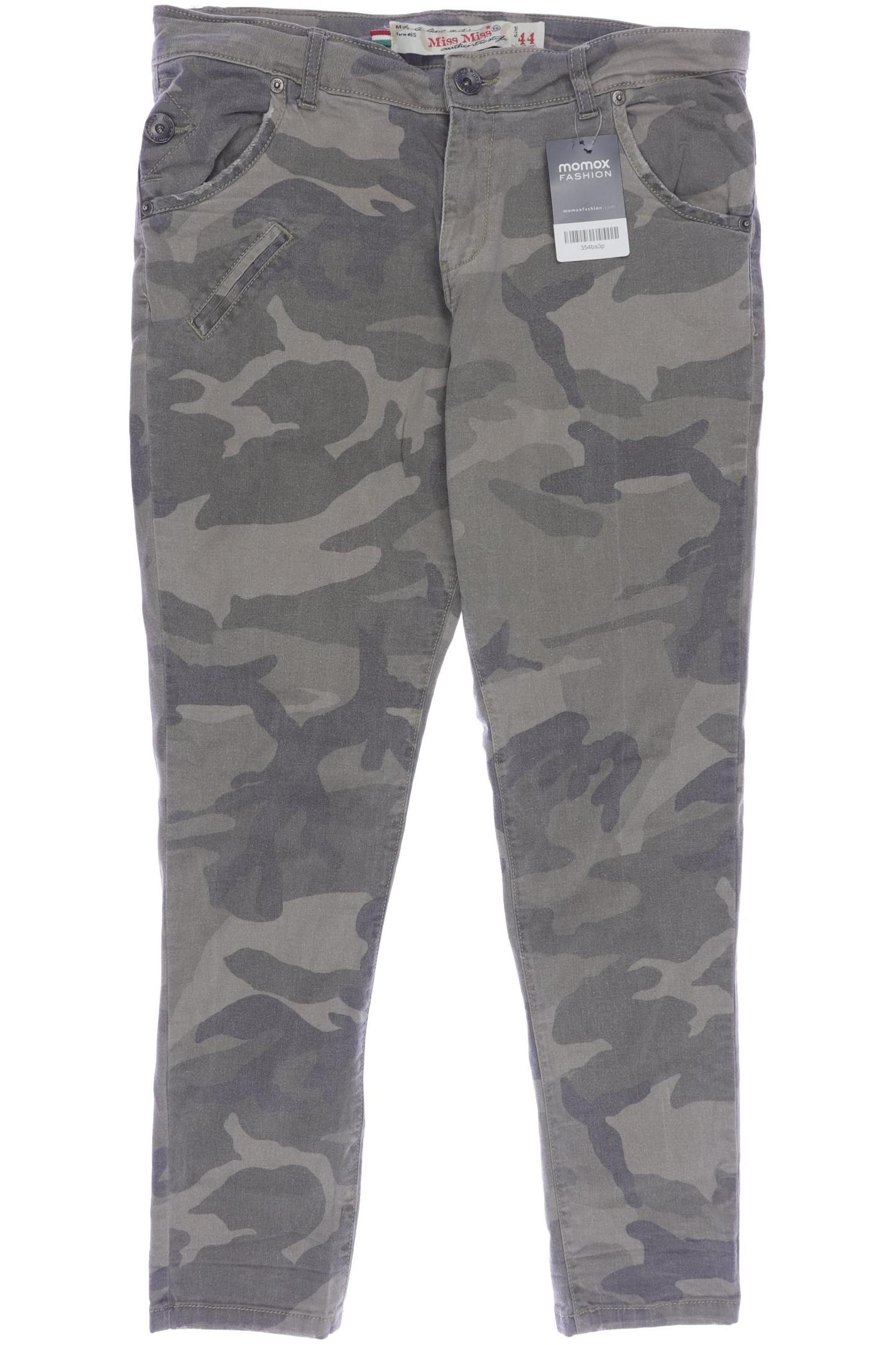 

miss miss Damen Jeans, grau, Gr. 44