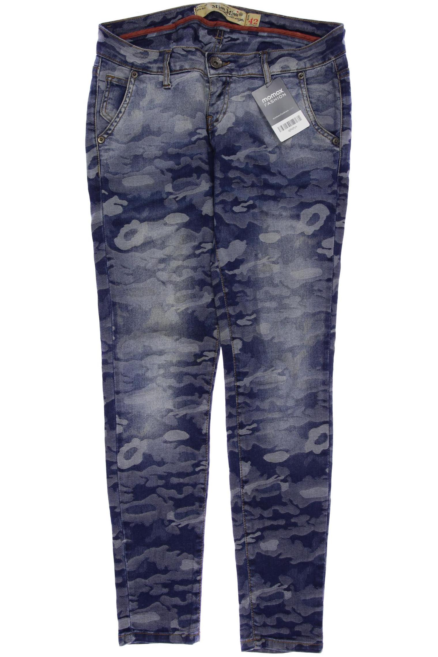

miss miss Damen Jeans, blau, Gr. 42