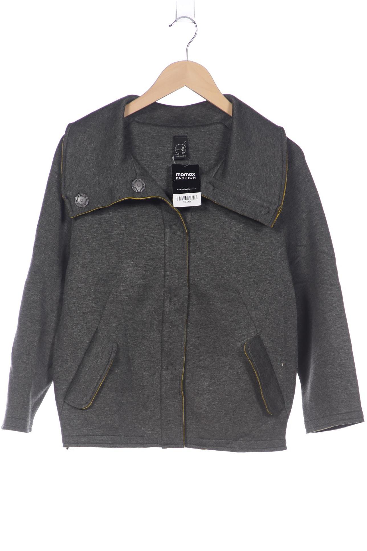 

miss miss Damen Jacke, grau, Gr. 42