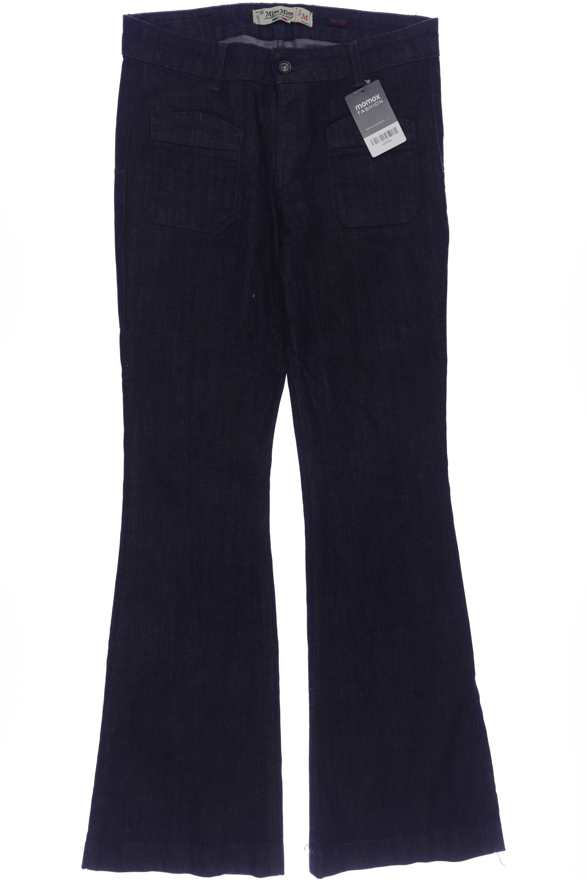 

miss miss Damen Jeans, marineblau, Gr. 0