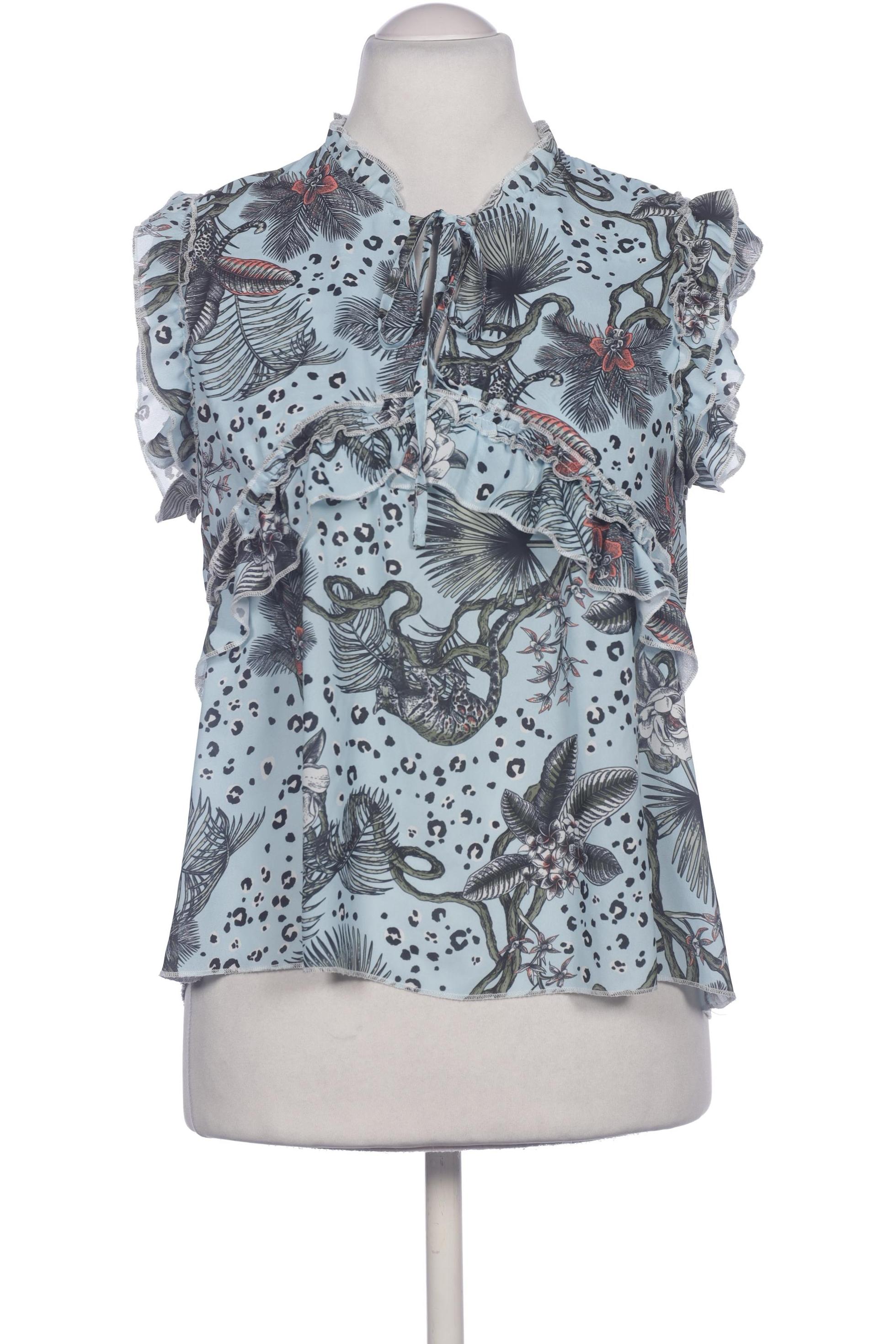 

miss miss Damen Bluse, hellblau, Gr. 42