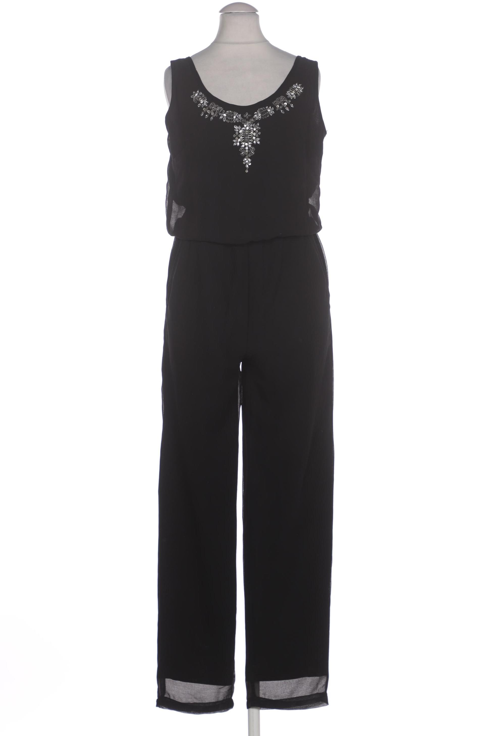 

Miss Parisienne Damen Jumpsuit/Overall, schwarz, Gr. 34