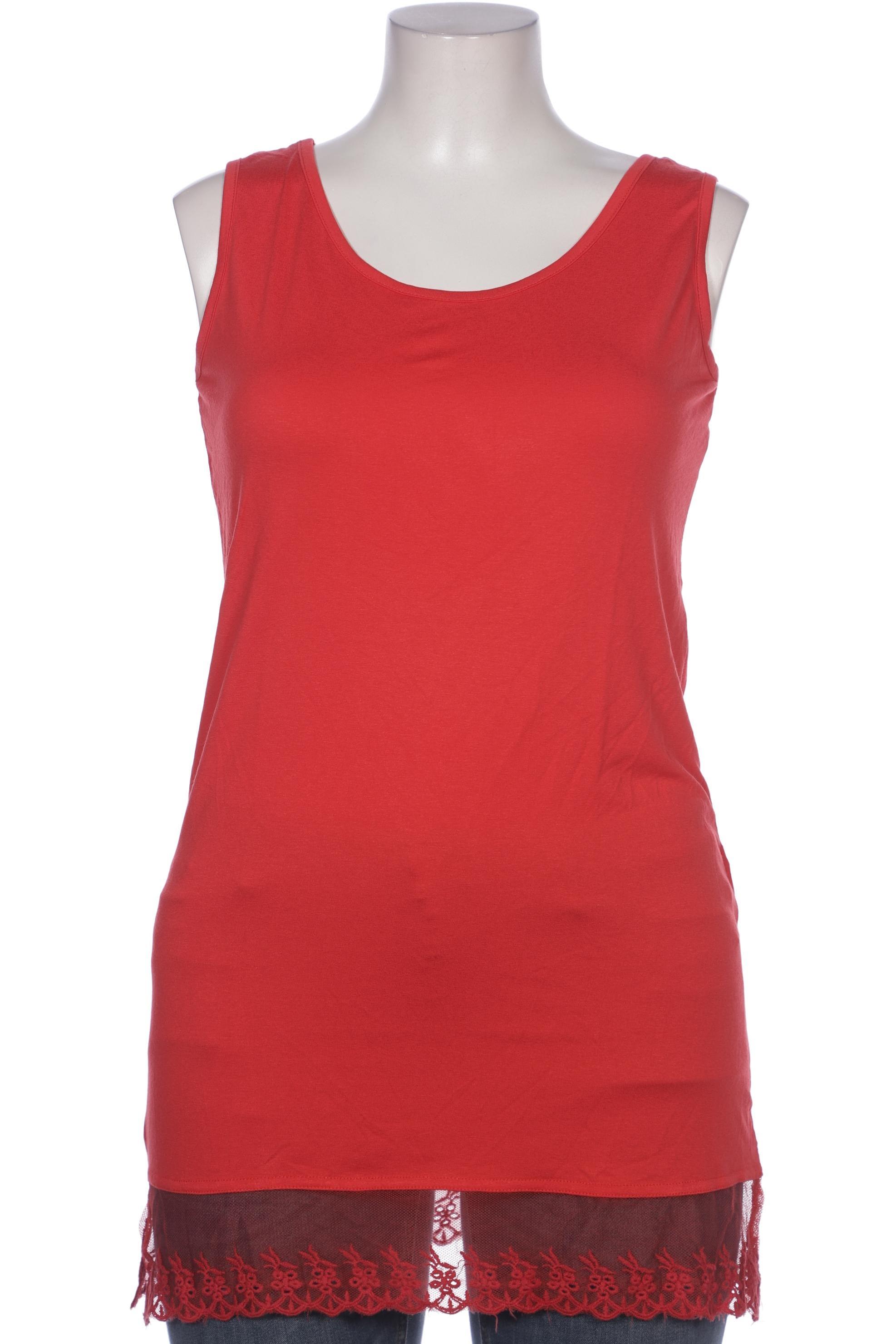 

Miss Parisienne Damen Top, rot, Gr. 44