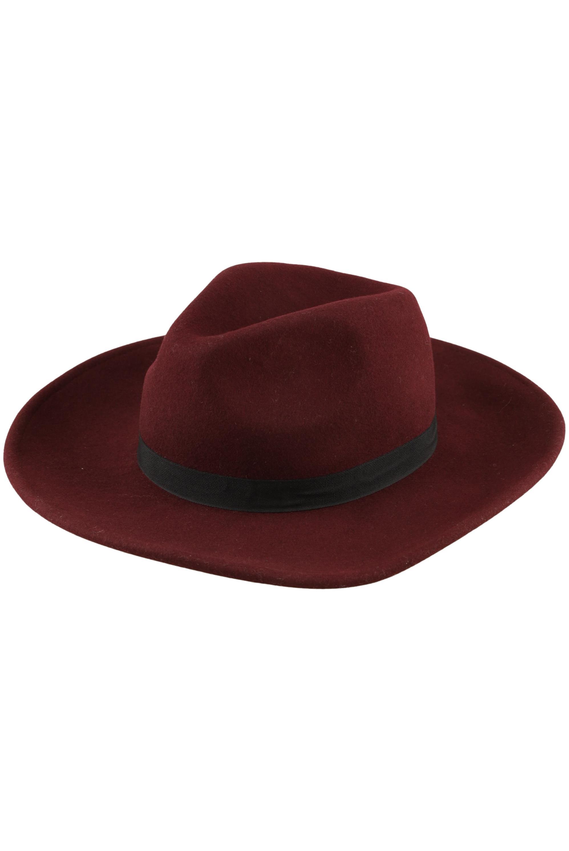 

Miss Selfridge Damen Hut/Mütze, bordeaux, Gr. 52