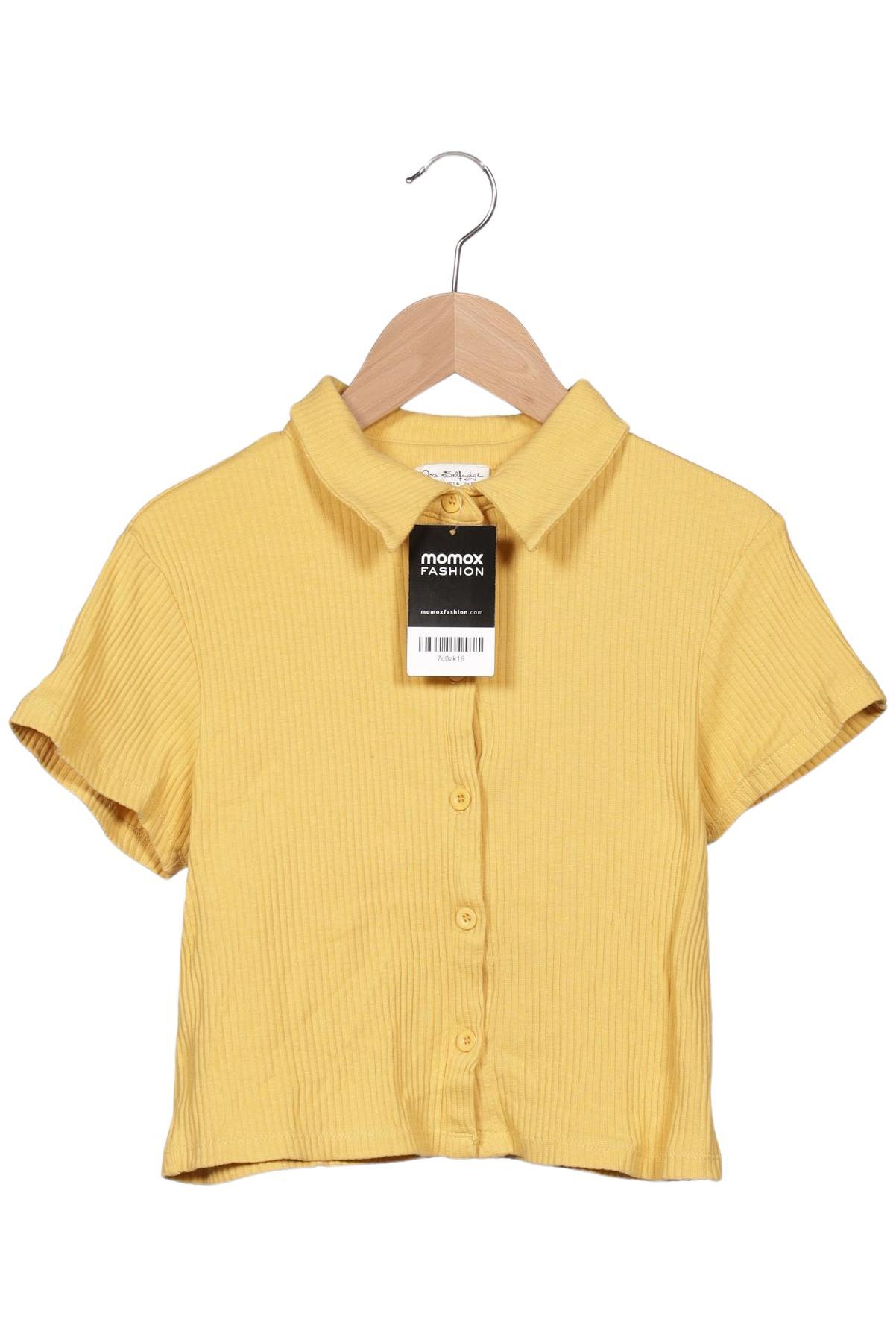 Thumbnail - Miss Selfridge Damen Poloshirt, gelb, Gr. 38