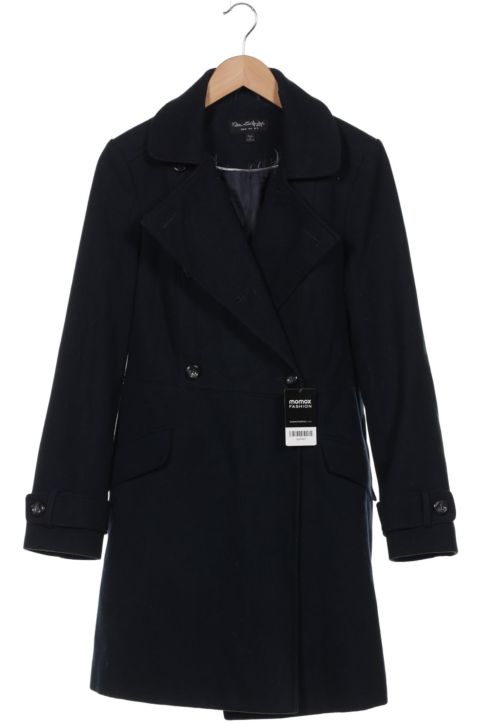 

Miss Selfridge Damen Mantel, marineblau, Gr. 40