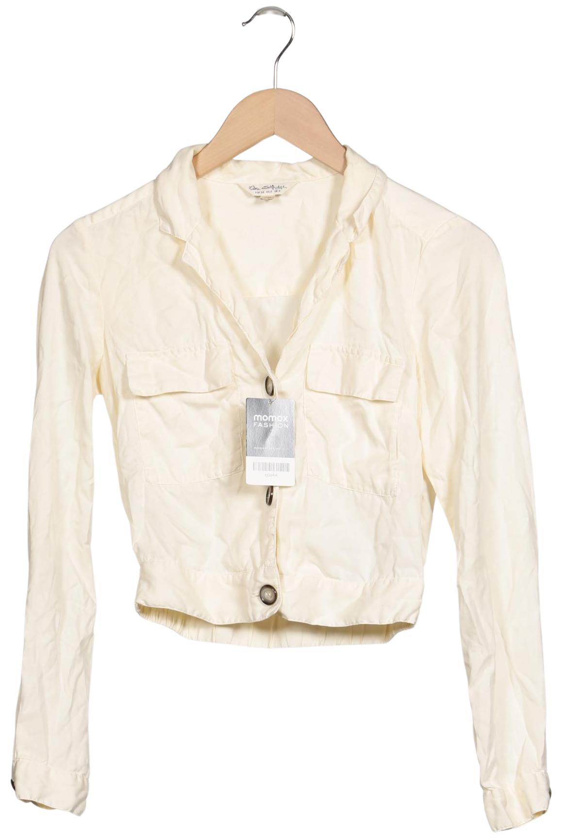 

Miss Selfridge Damen Jacke, cremeweiß, Gr. 34