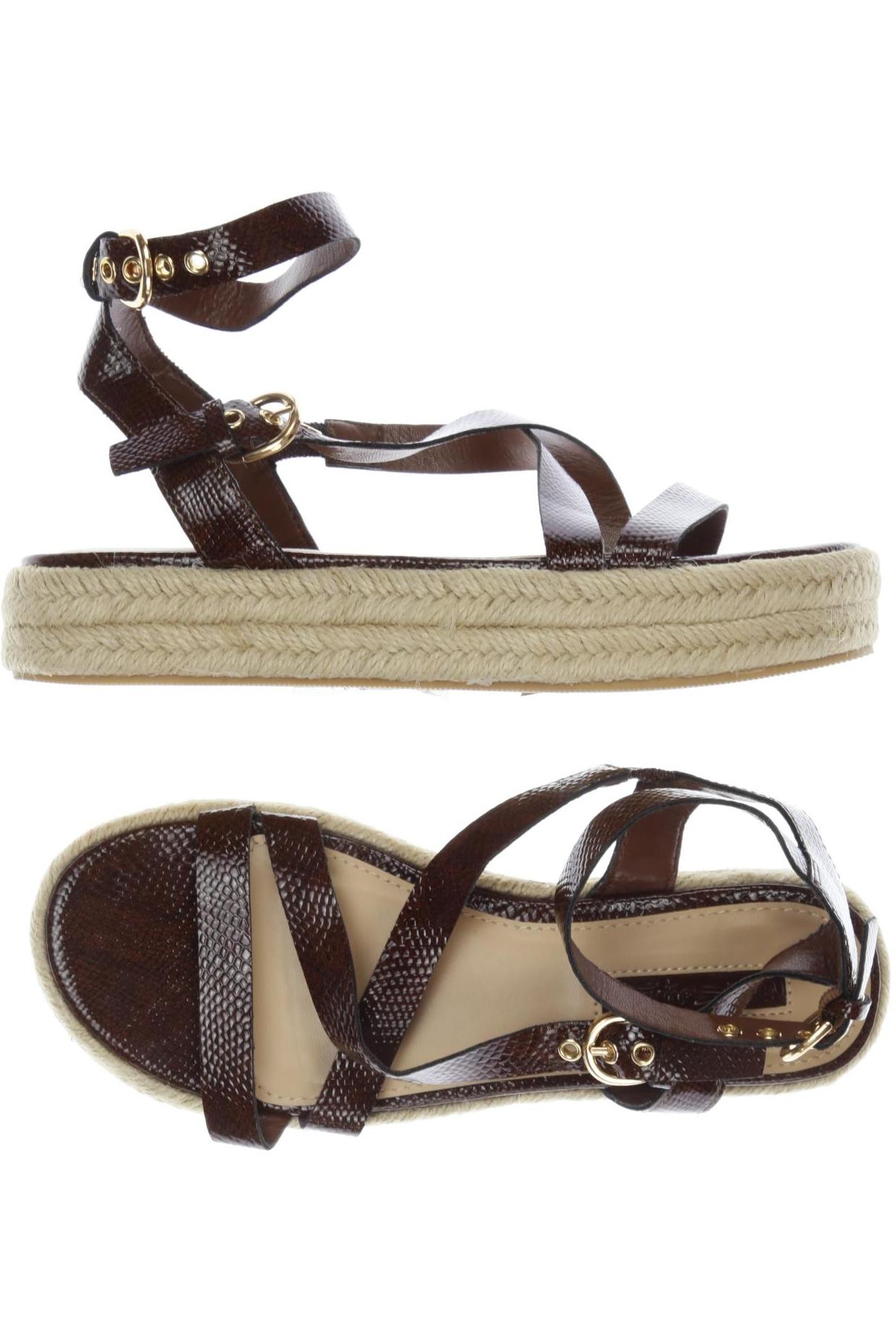 

Miss Selfridge Damen Sandale, braun, Gr. 37