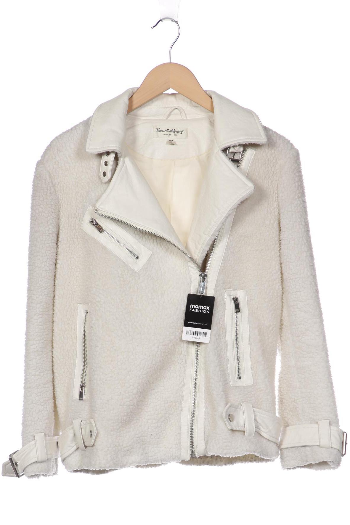 

Miss Selfridge Damen Jacke, weiß