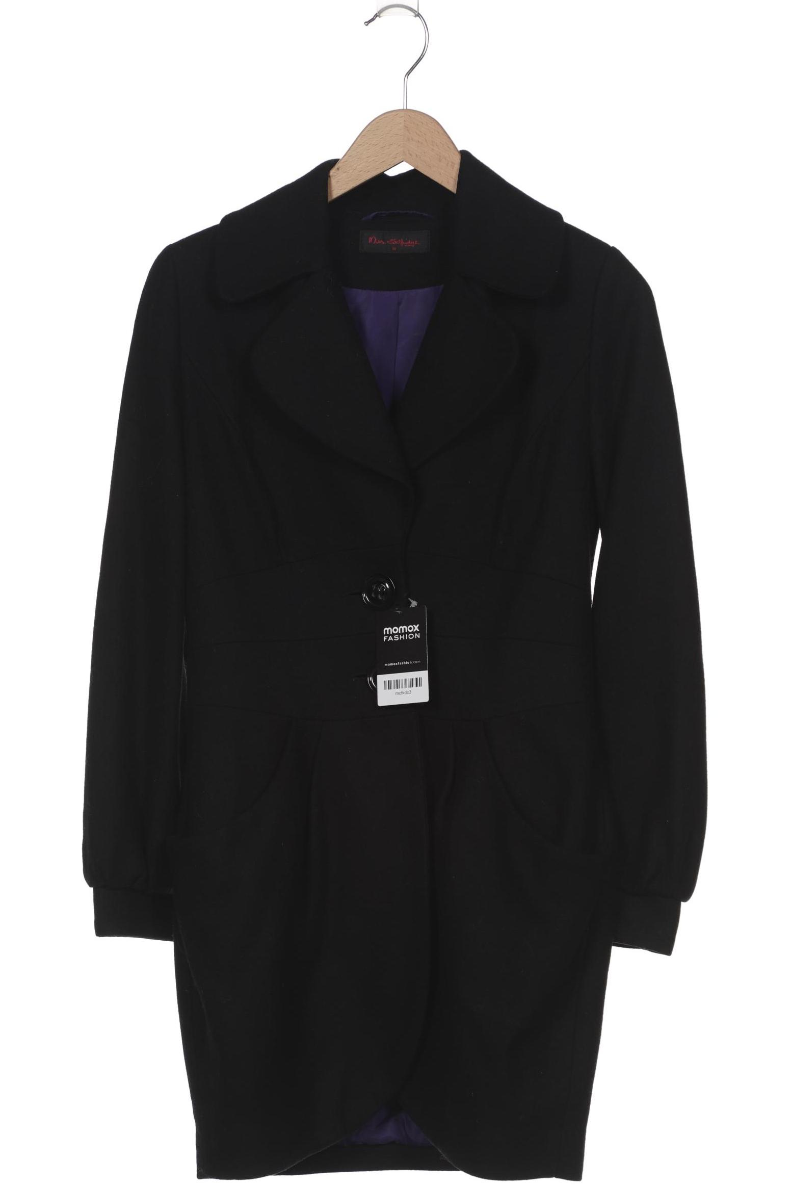 

Miss Selfridge Damen Mantel, schwarz, Gr. 10