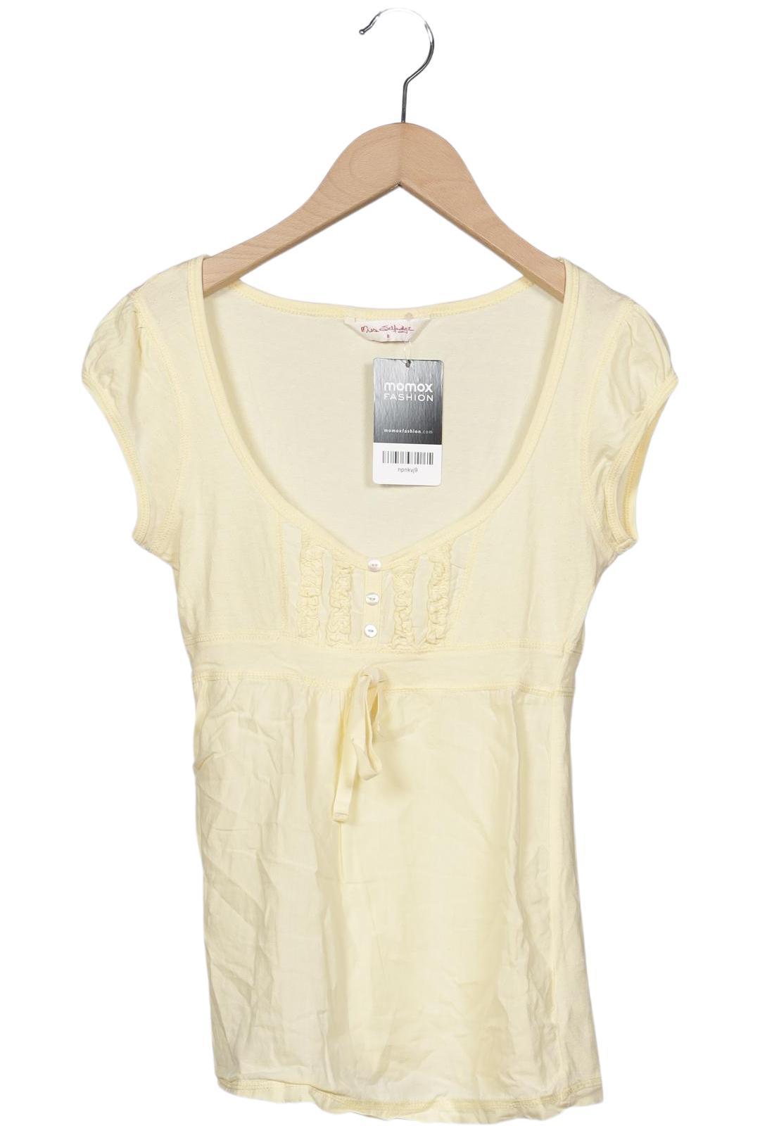 

Miss Selfridge Damen T-Shirt, gelb, Gr. 36