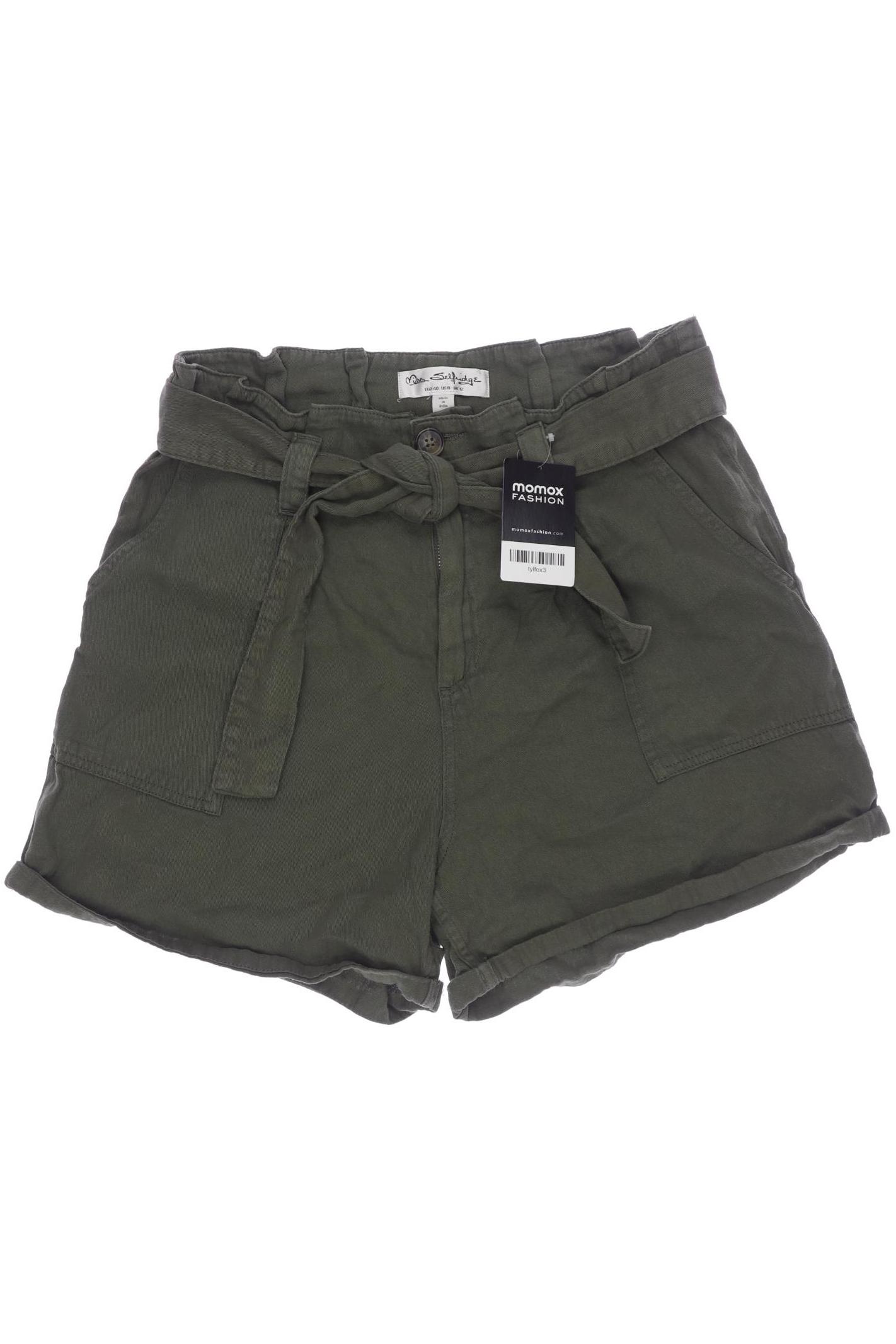 

Miss Selfridge Damen Shorts, grün, Gr. 40