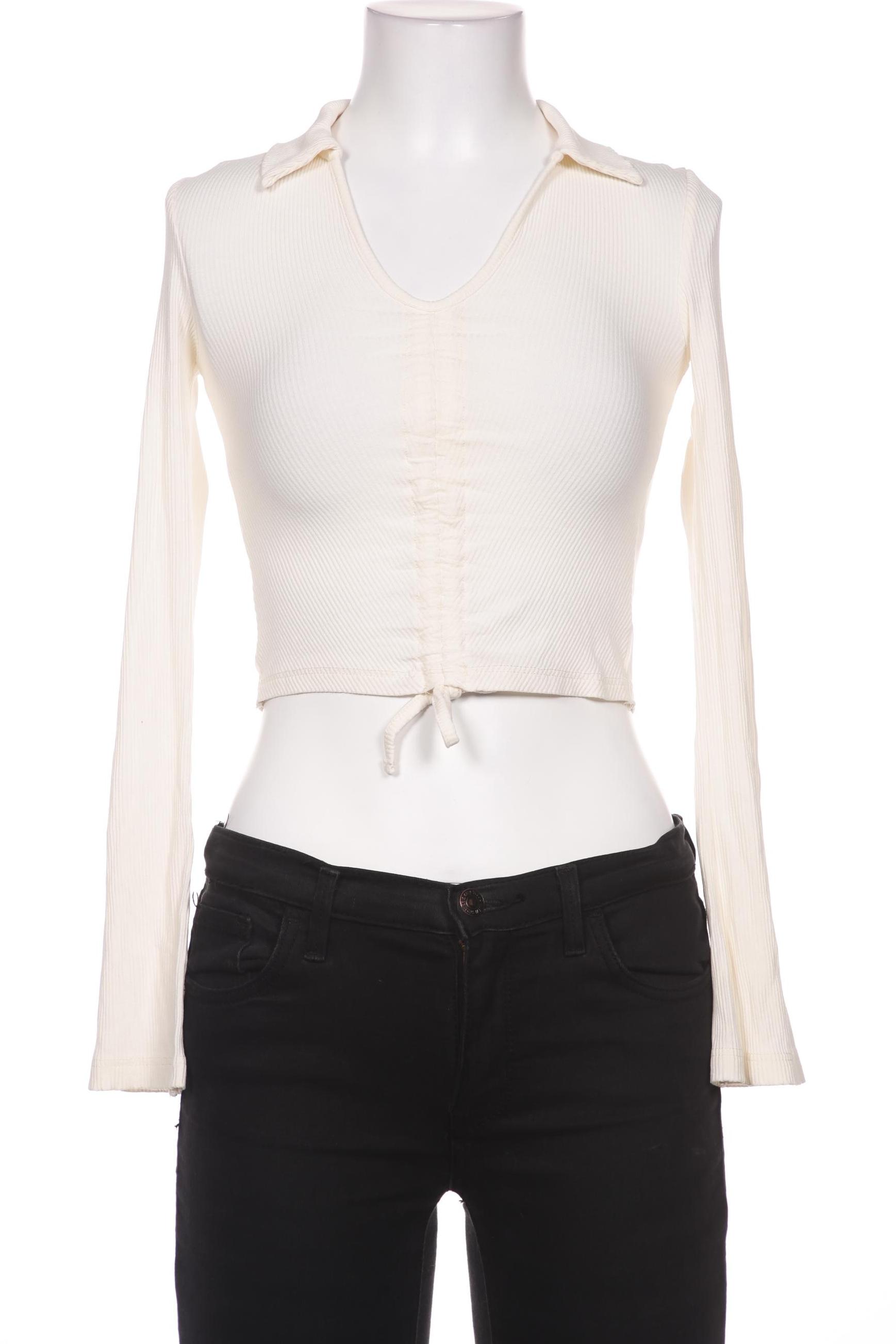 

Miss Selfridge Damen Langarmshirt, cremeweiß, Gr. 32