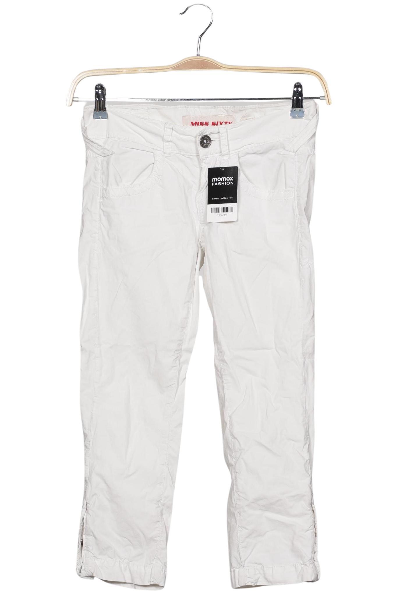 

Miss Sixty Damen Stoffhose, weiß, Gr. 26