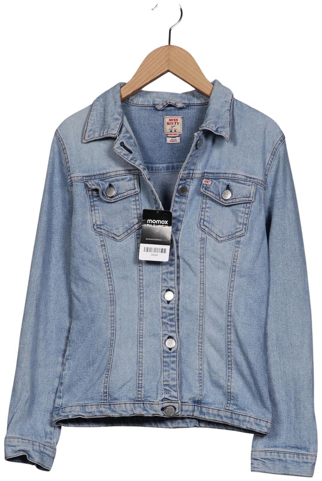 

Miss Sixty Damen Jacke, hellblau, Gr. 34