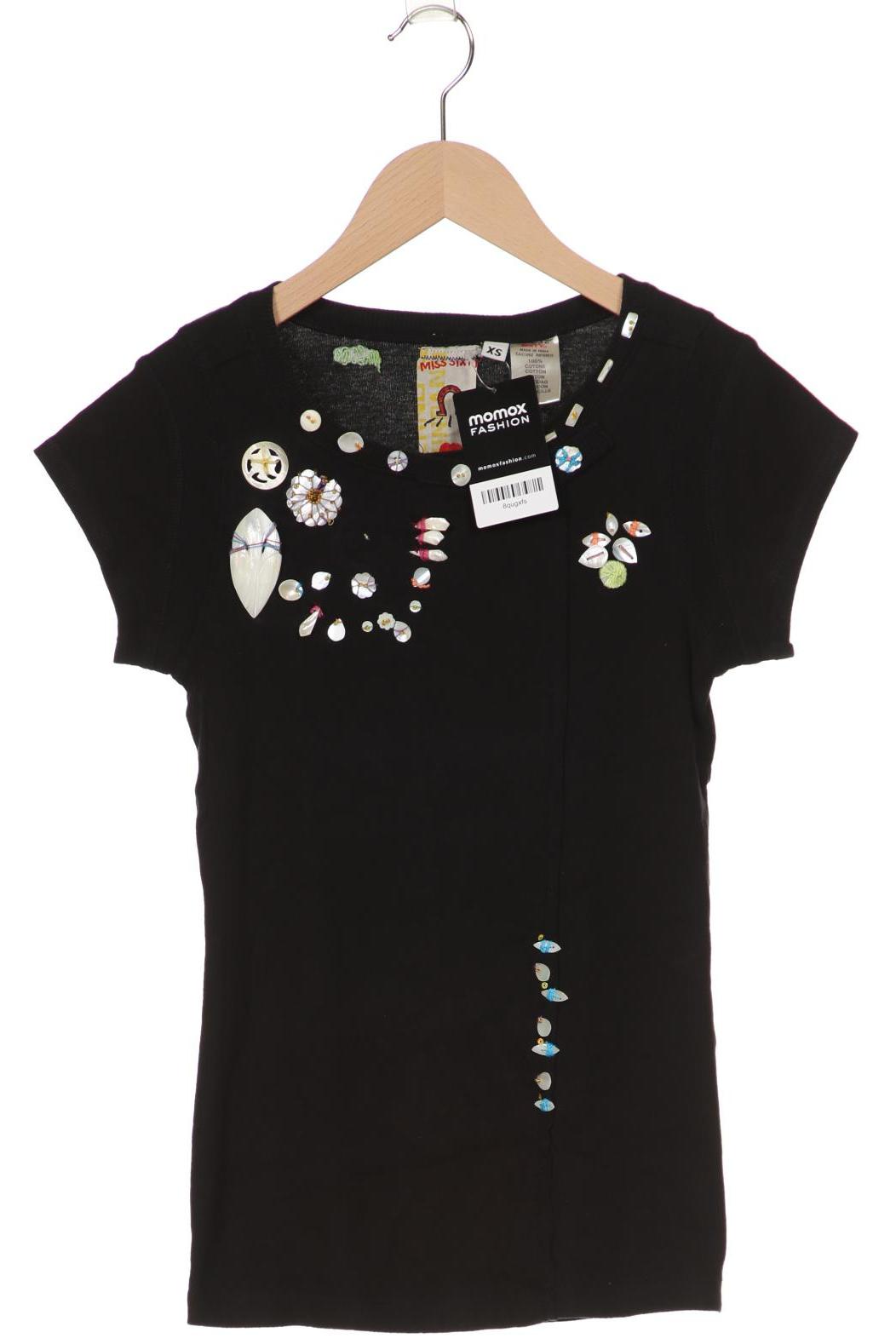 

Miss Sixty Damen T-Shirt, schwarz, Gr. 34