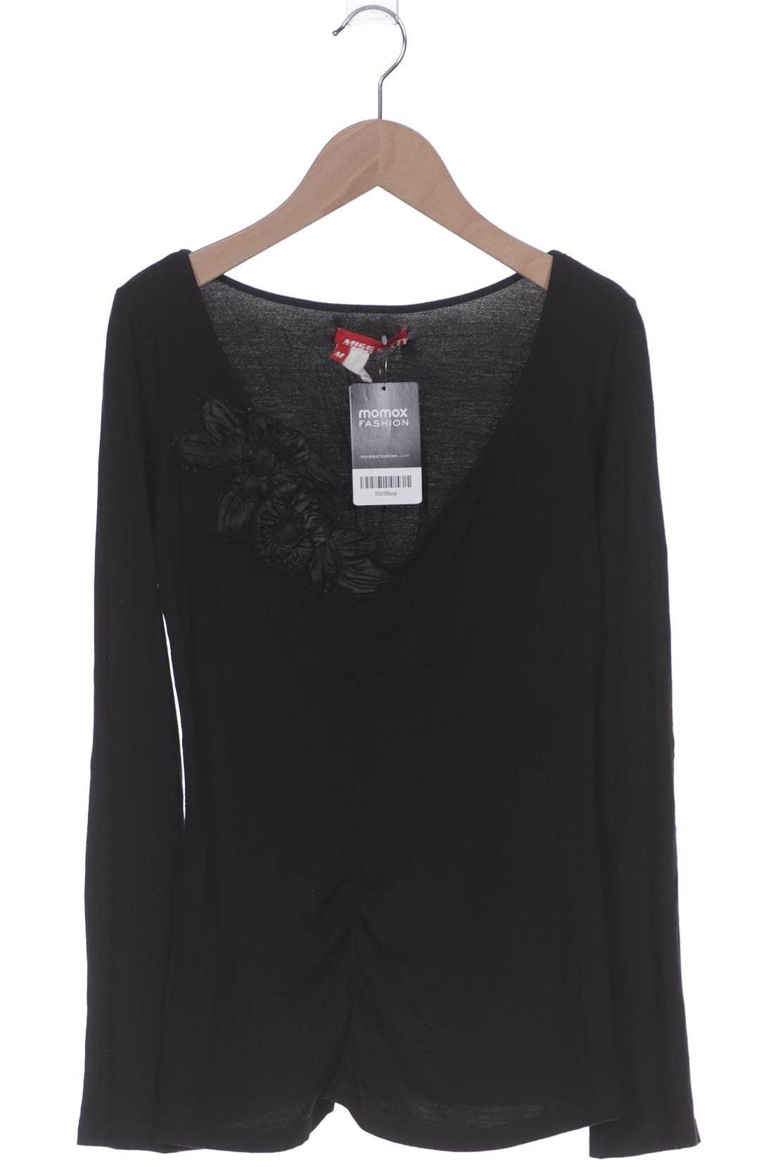 

Miss Sixty Damen Langarmshirt, schwarz, Gr. 38