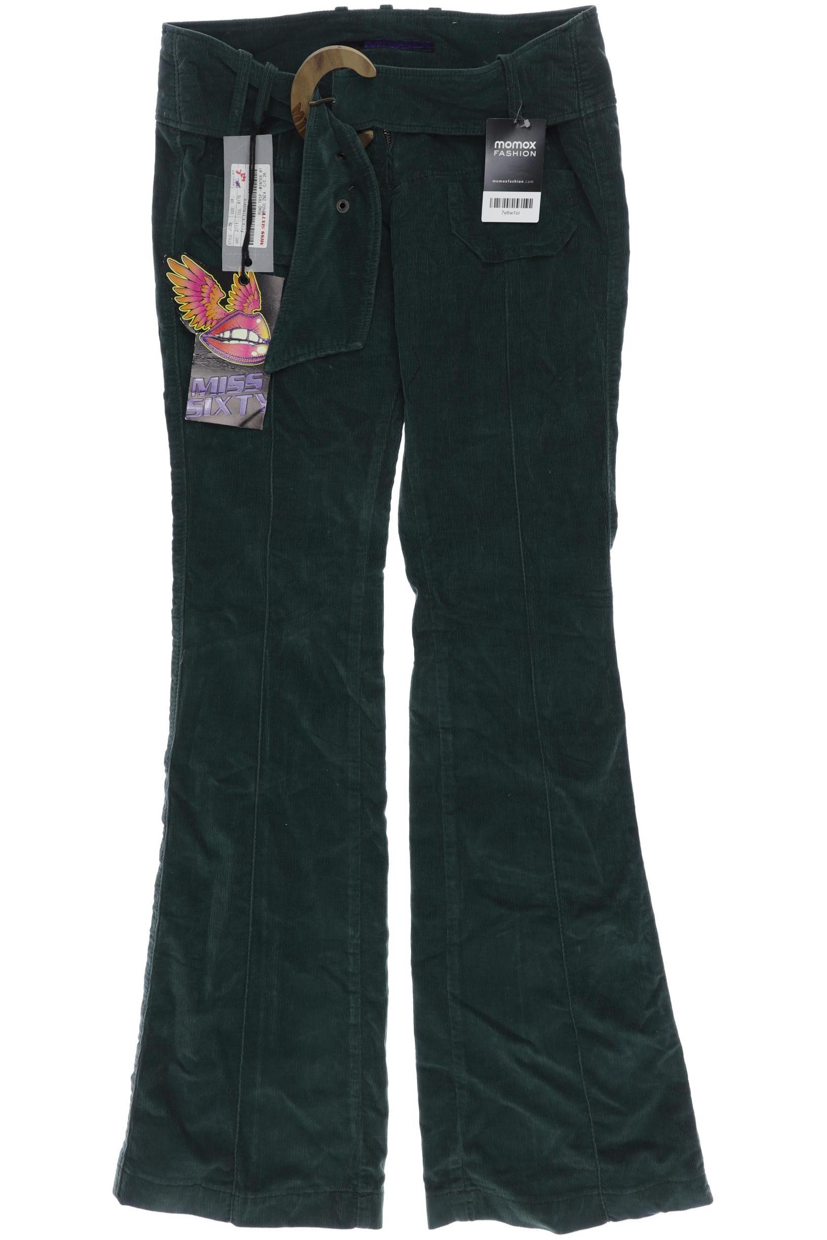 

Miss Sixty Damen Stoffhose, grün, Gr. 30