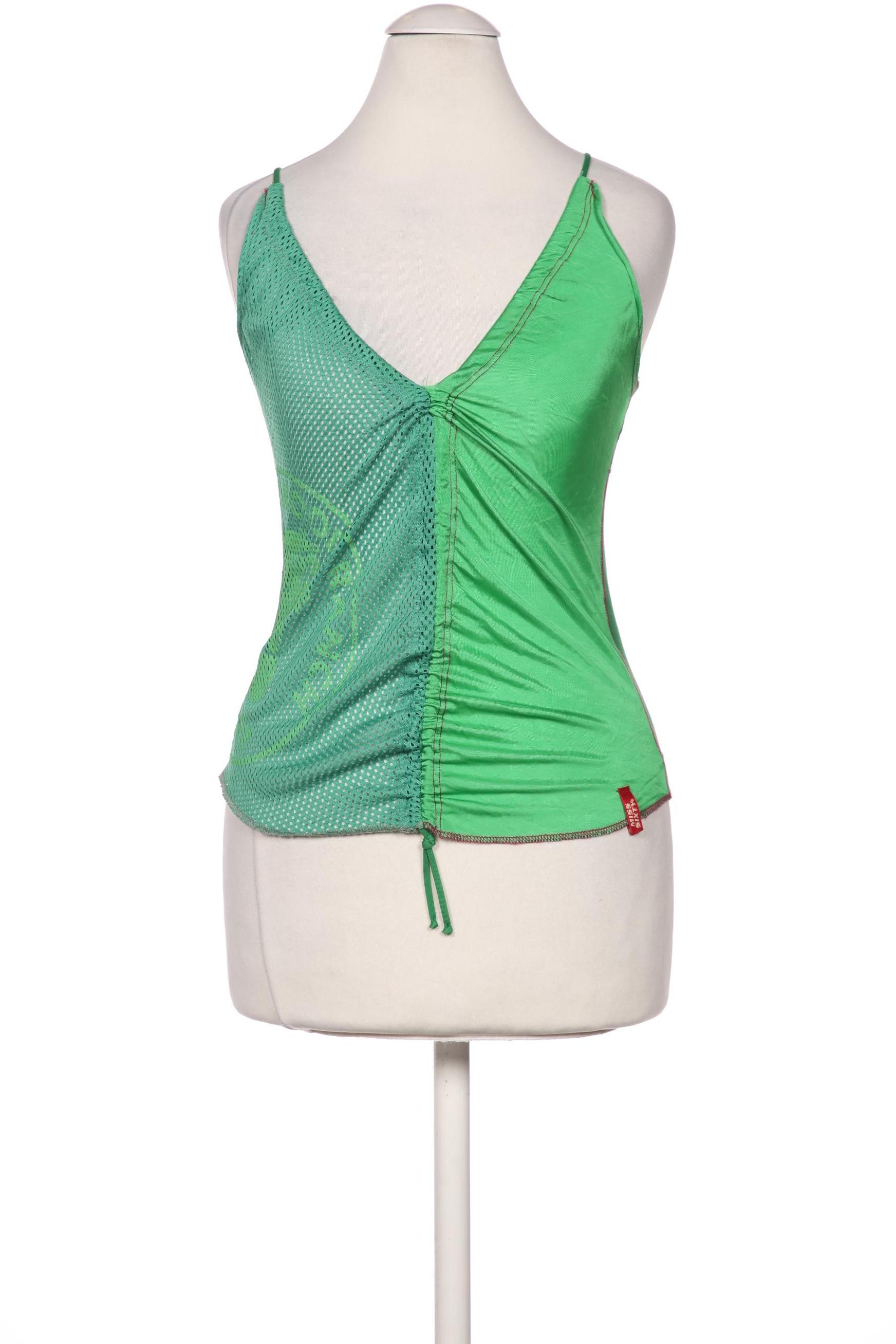 

Miss Sixty Damen Top, grün, Gr. 34