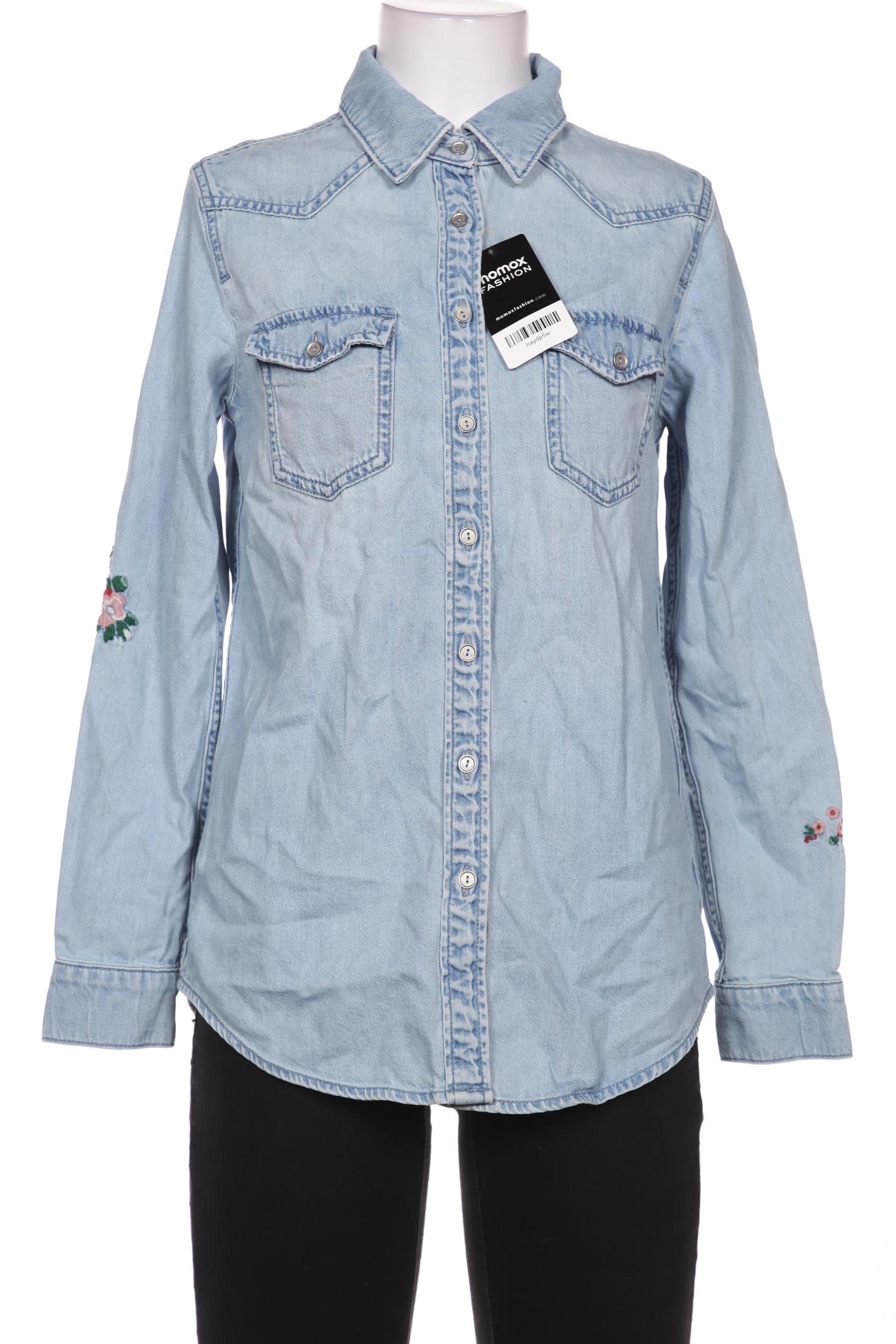 

Miss Sixty Damen Bluse, blau, Gr. 34