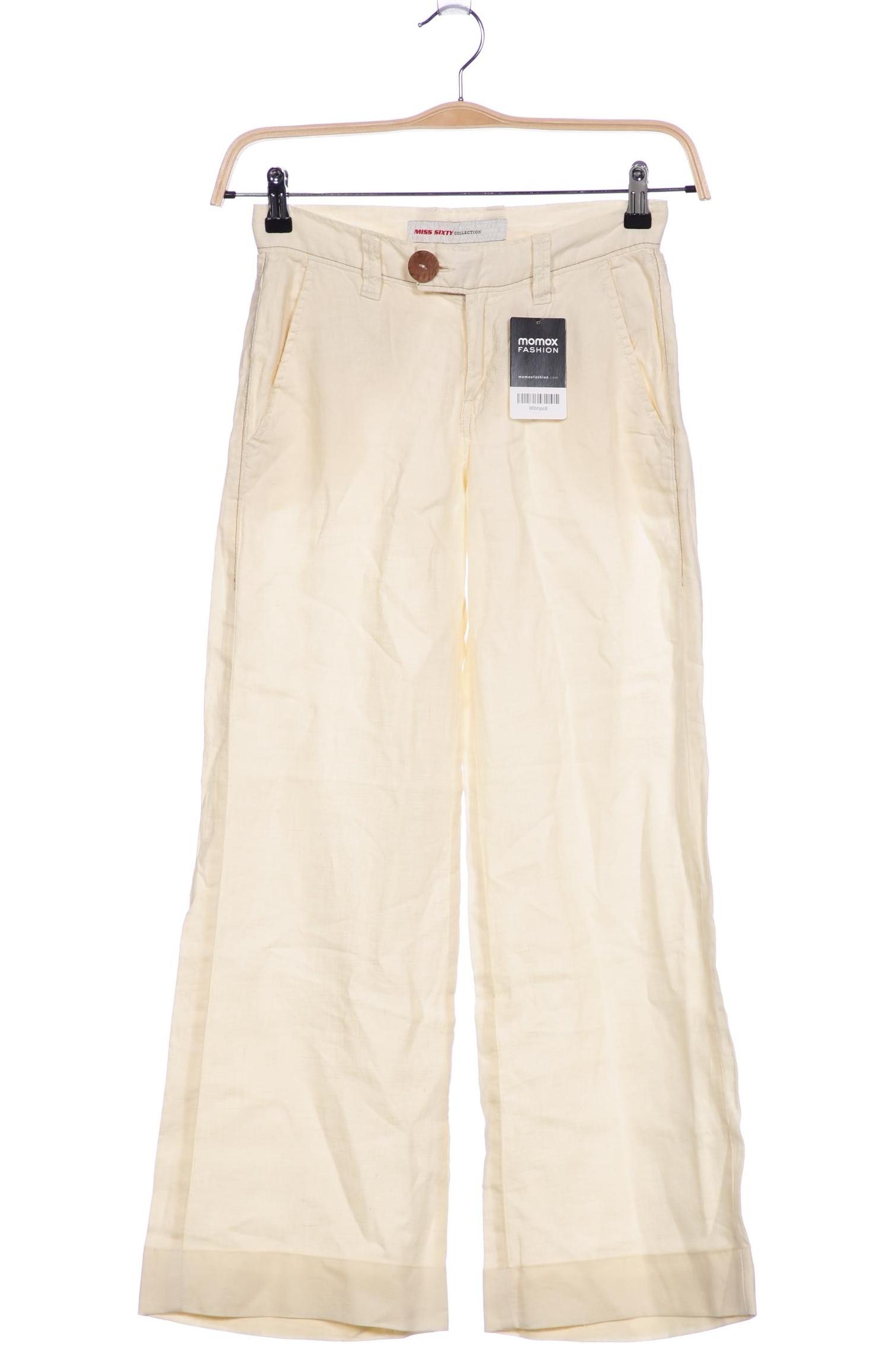 

Miss Sixty Damen Stoffhose, cremeweiß, Gr. 24