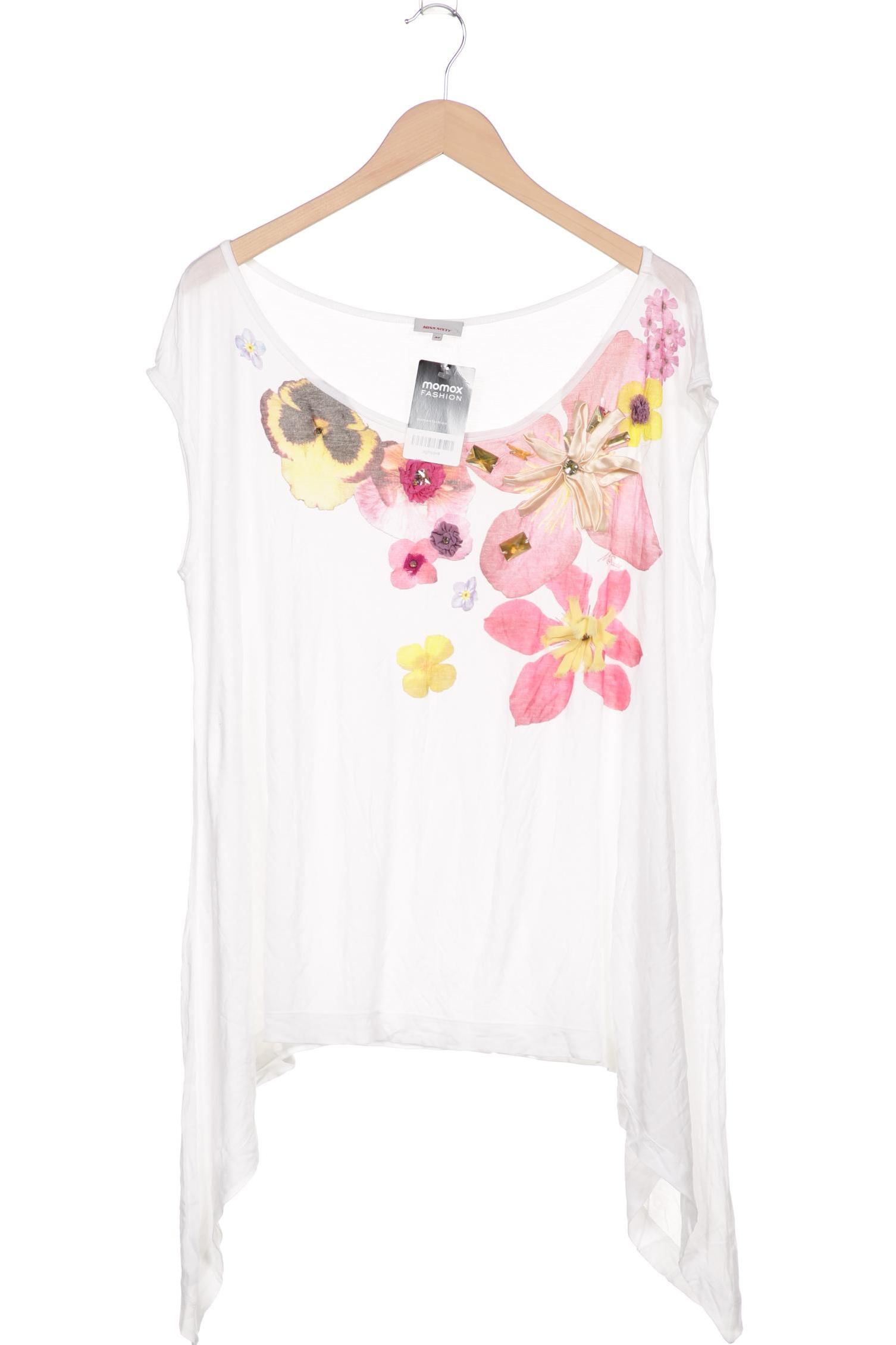 

Miss Sixty Damen Top, weiß, Gr. 38