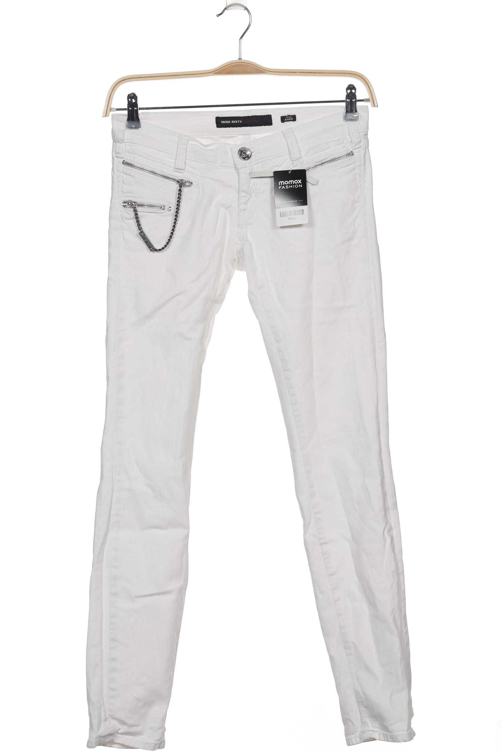 

Miss Sixty Damen Jeans, weiß, Gr. 28