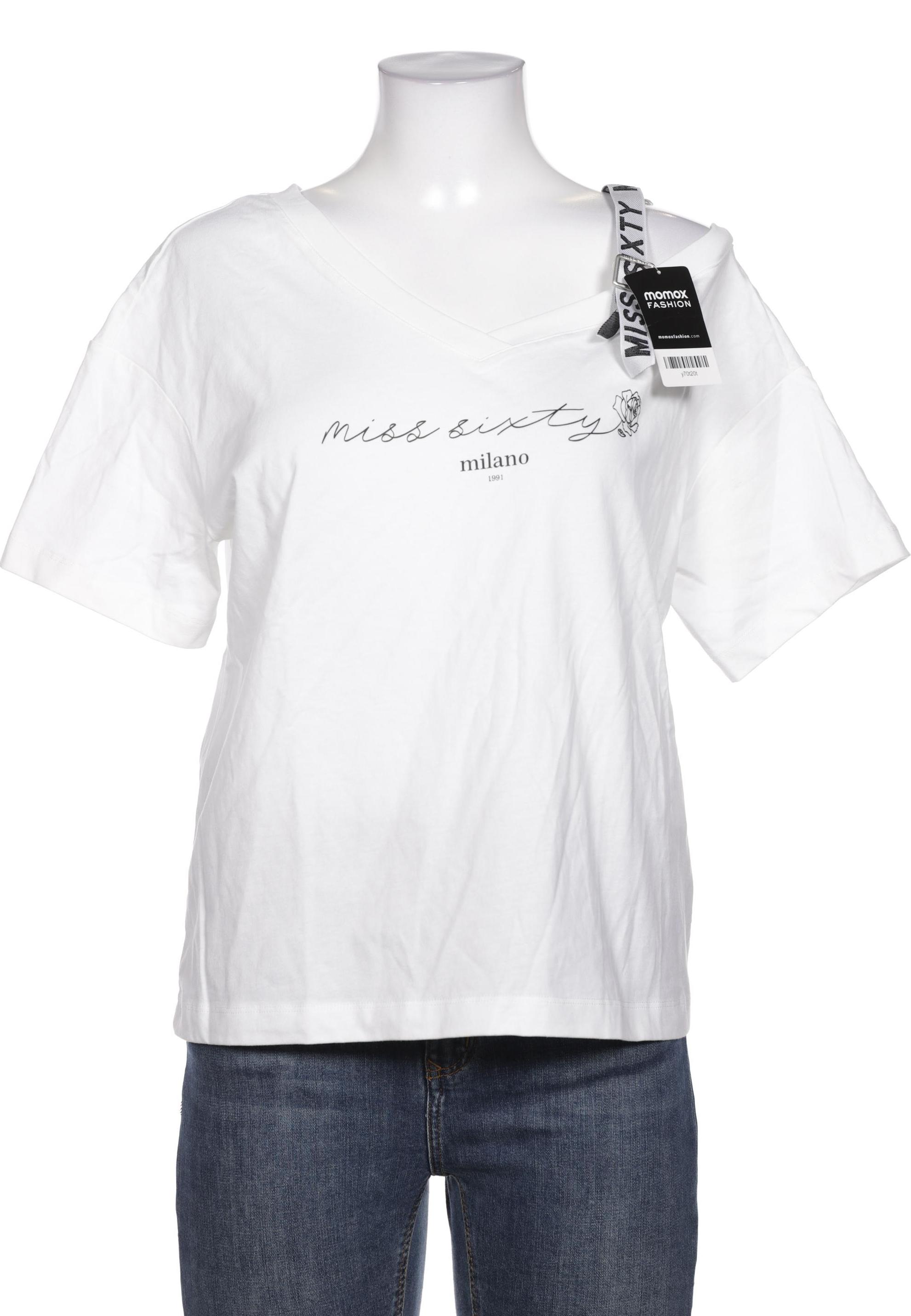 

Miss Sixty Damen T-Shirt, weiß, Gr. 38