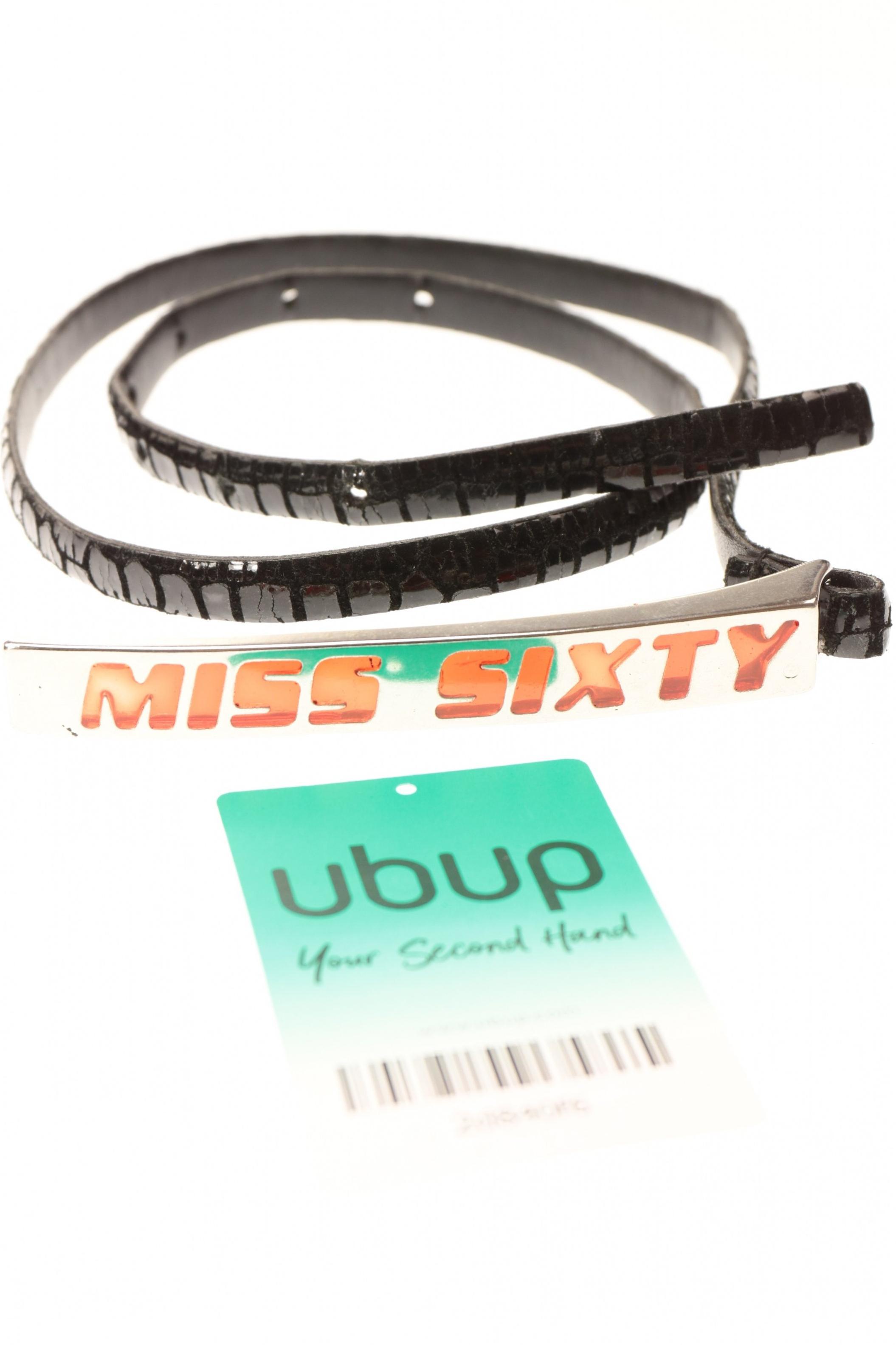 

Miss Sixty Damen Gürtel, schwarz, Gr. 80