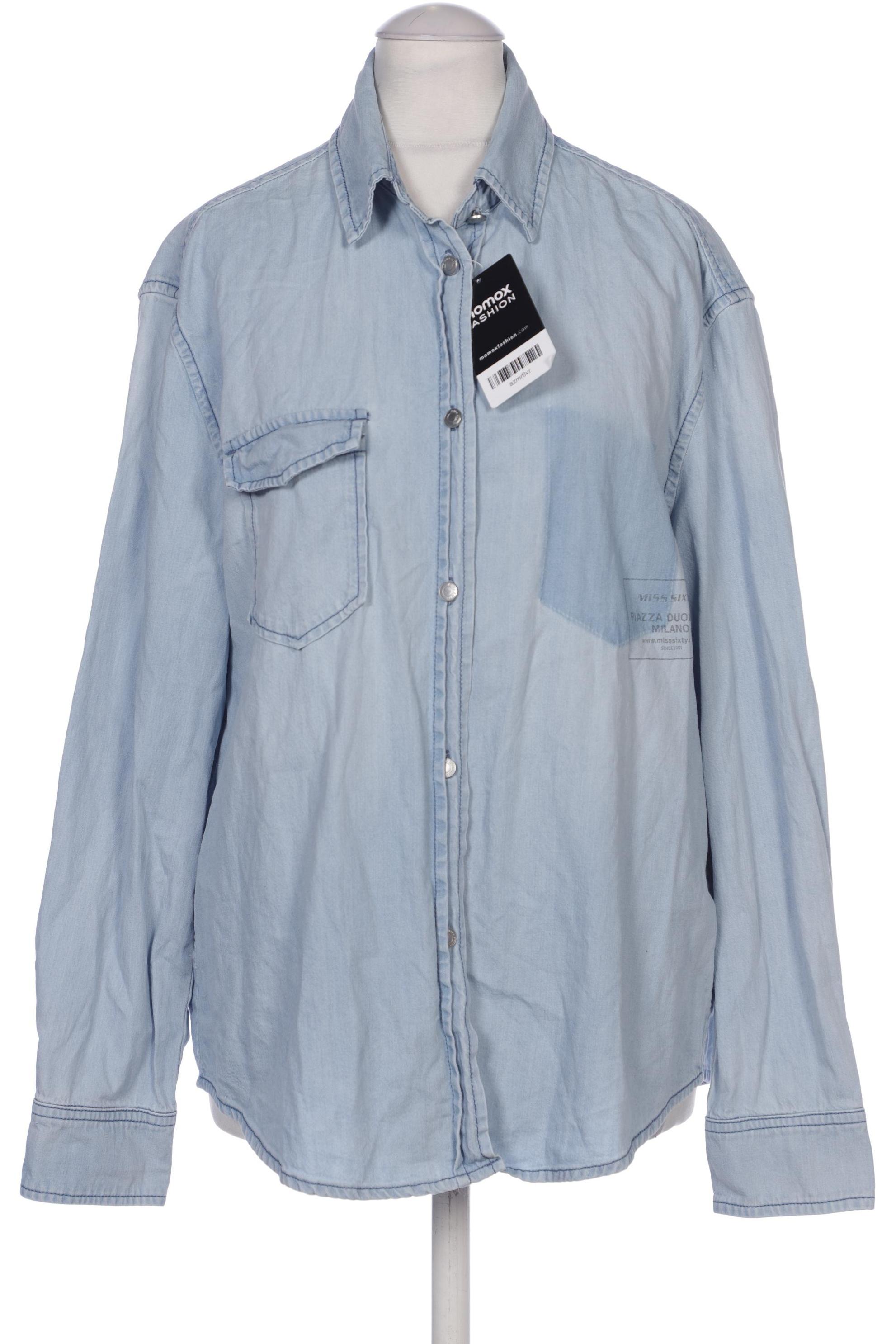 

Miss Sixty Damen Bluse, hellblau, Gr. 32