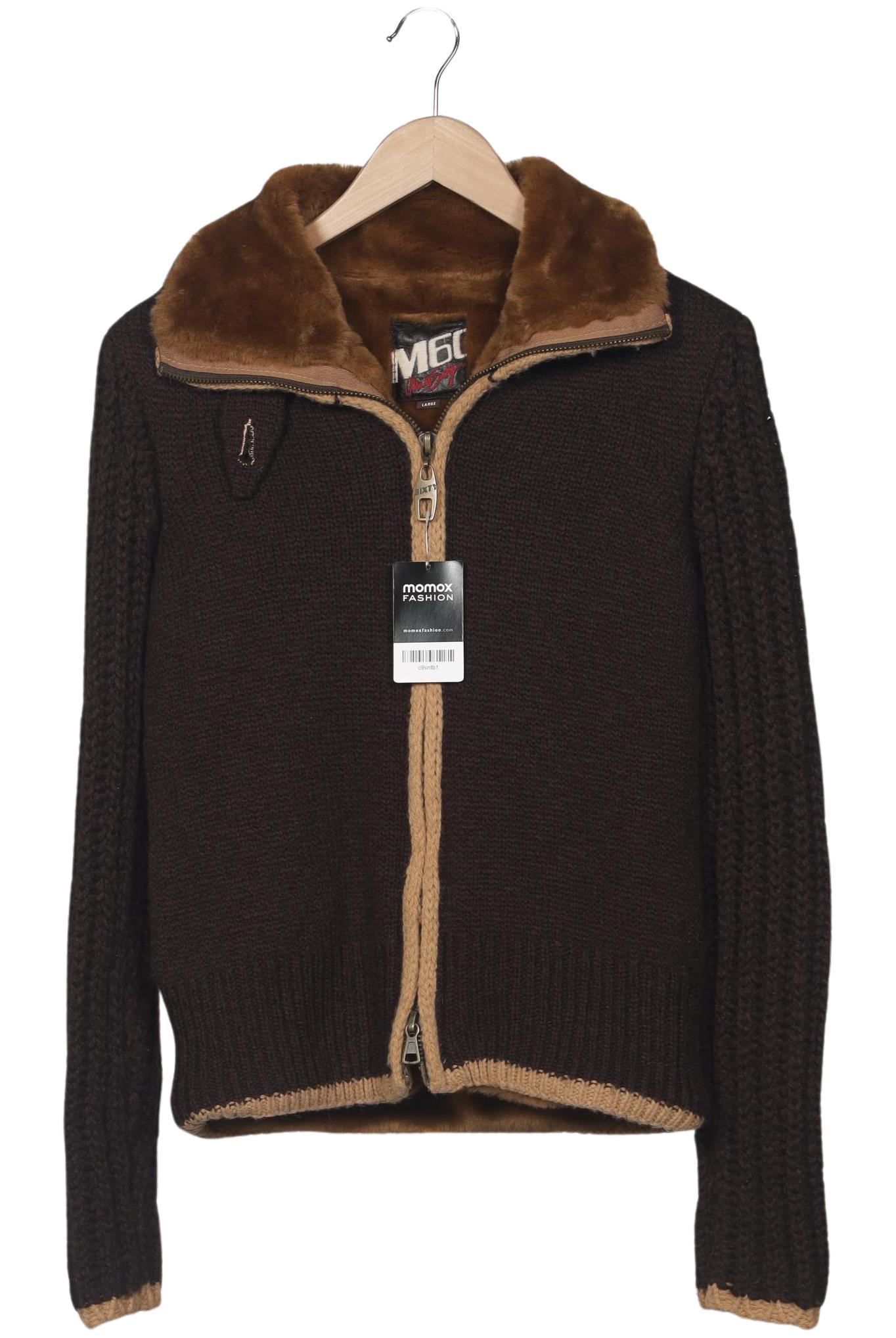 

Miss Sixty Damen Strickjacke, braun, Gr. 42
