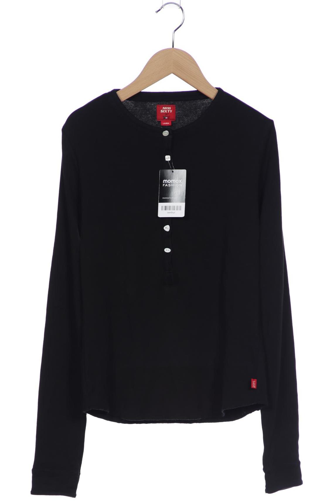 

Miss Sixty Damen Langarmshirt, schwarz, Gr. 42